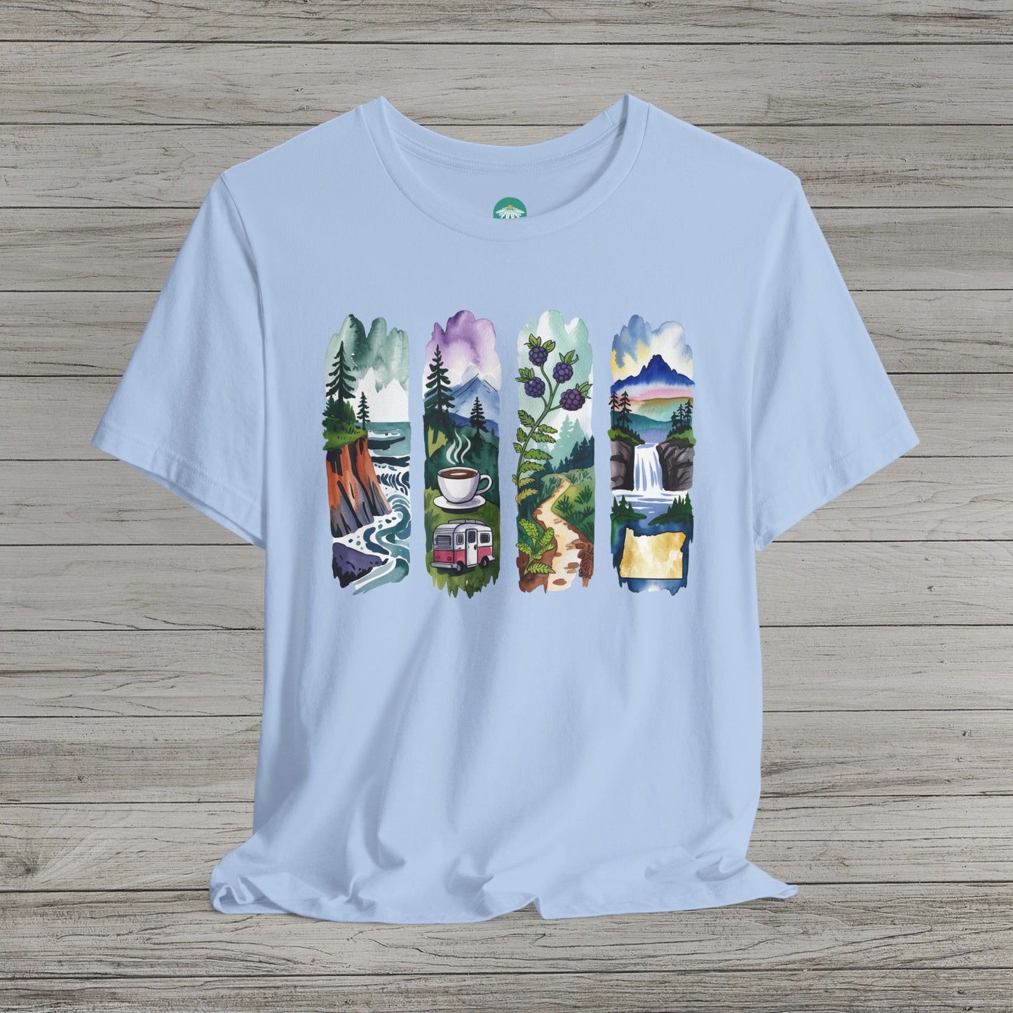 Explore Oregon Bella Canvas Short Sleeve Tee