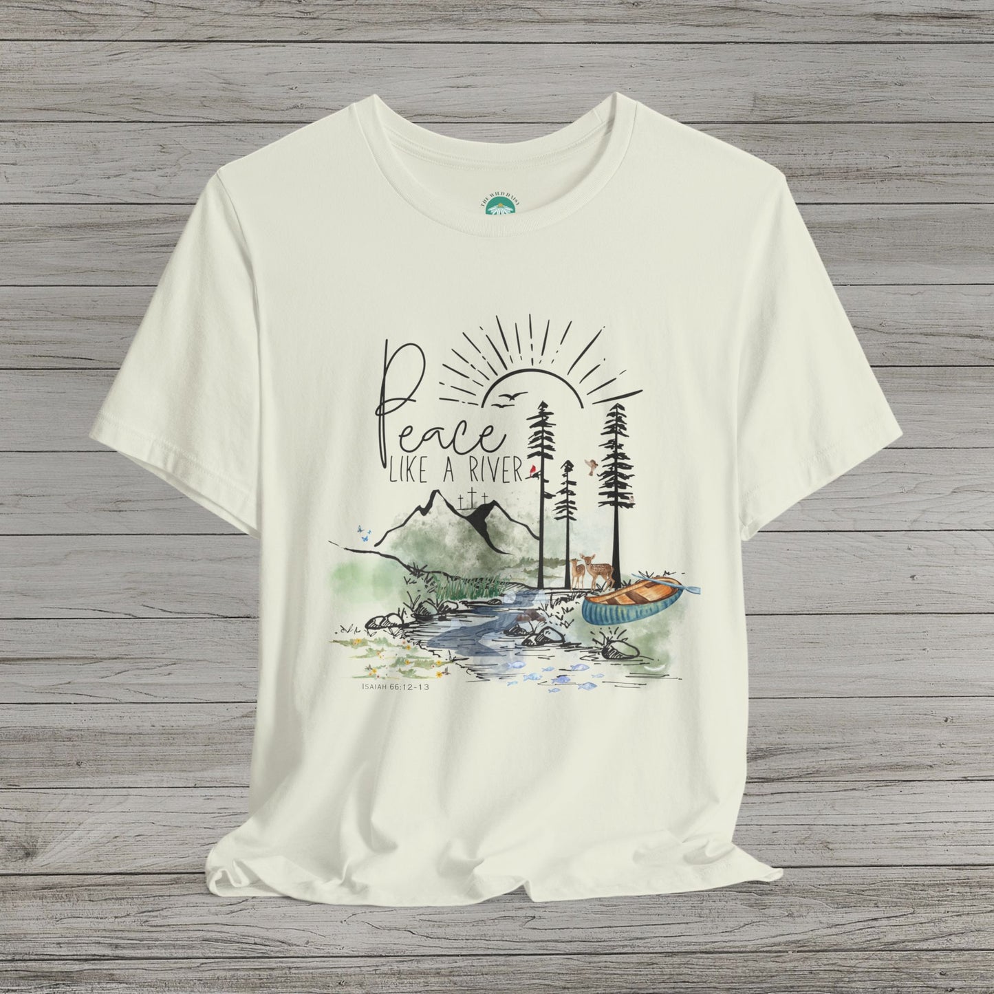 Peace Like a River Jersey Short Sleeve Tee