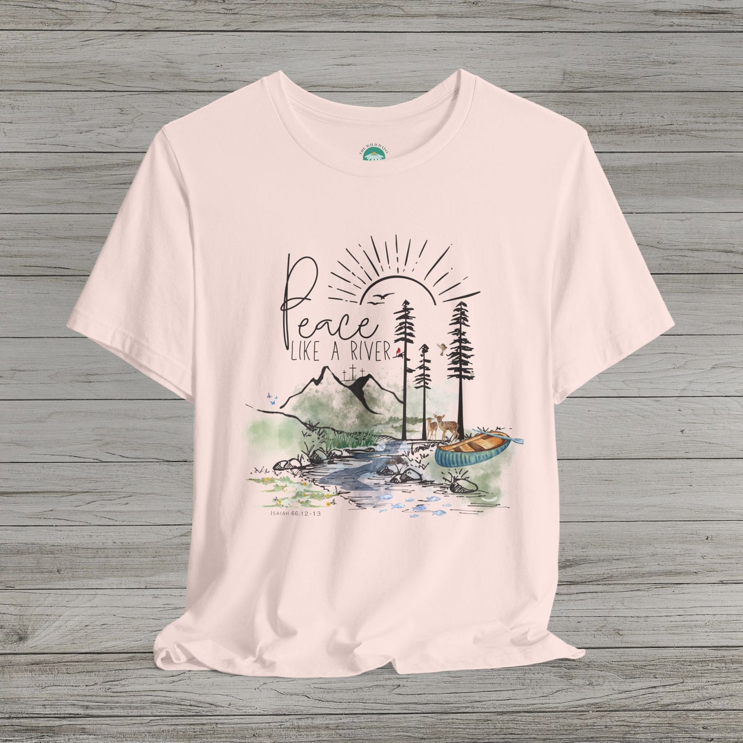 Peace Like a River Jersey Short Sleeve Tee