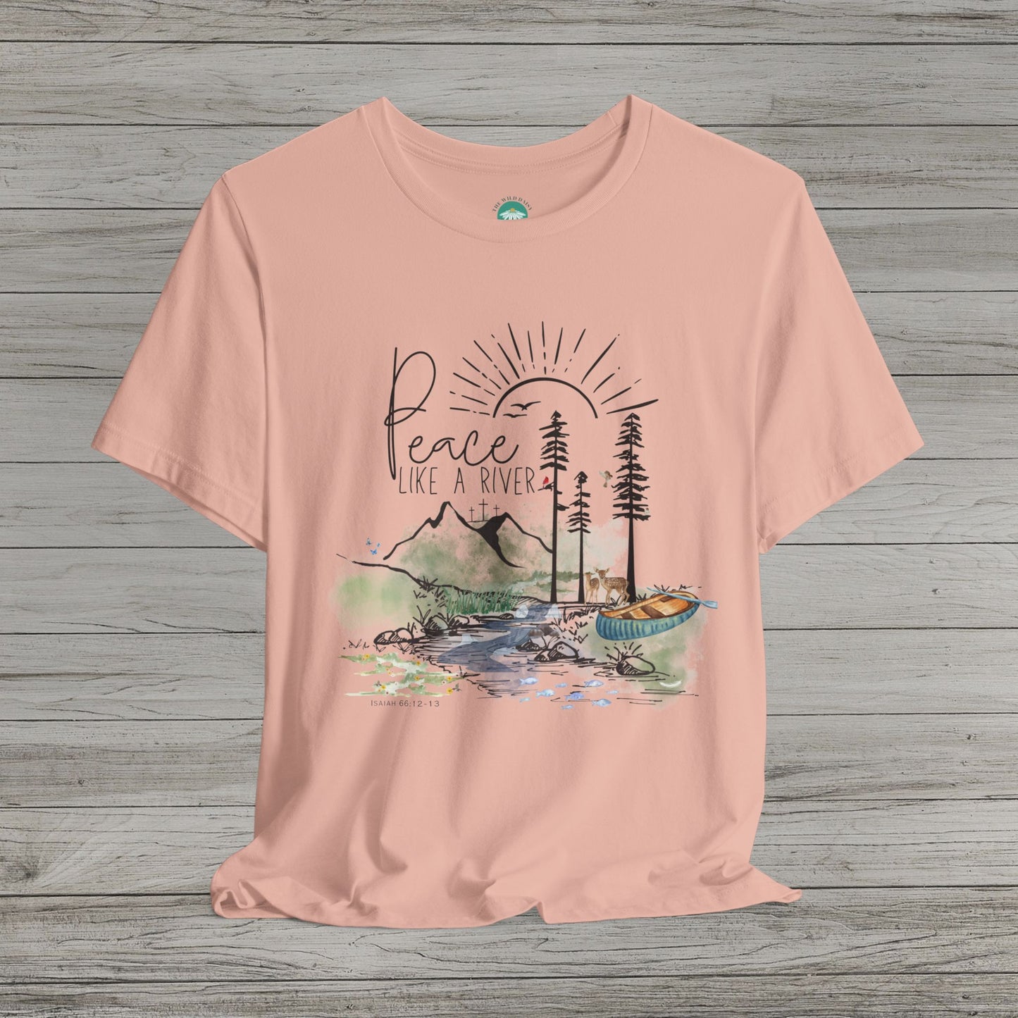 Peace Like a River Jersey Short Sleeve Tee