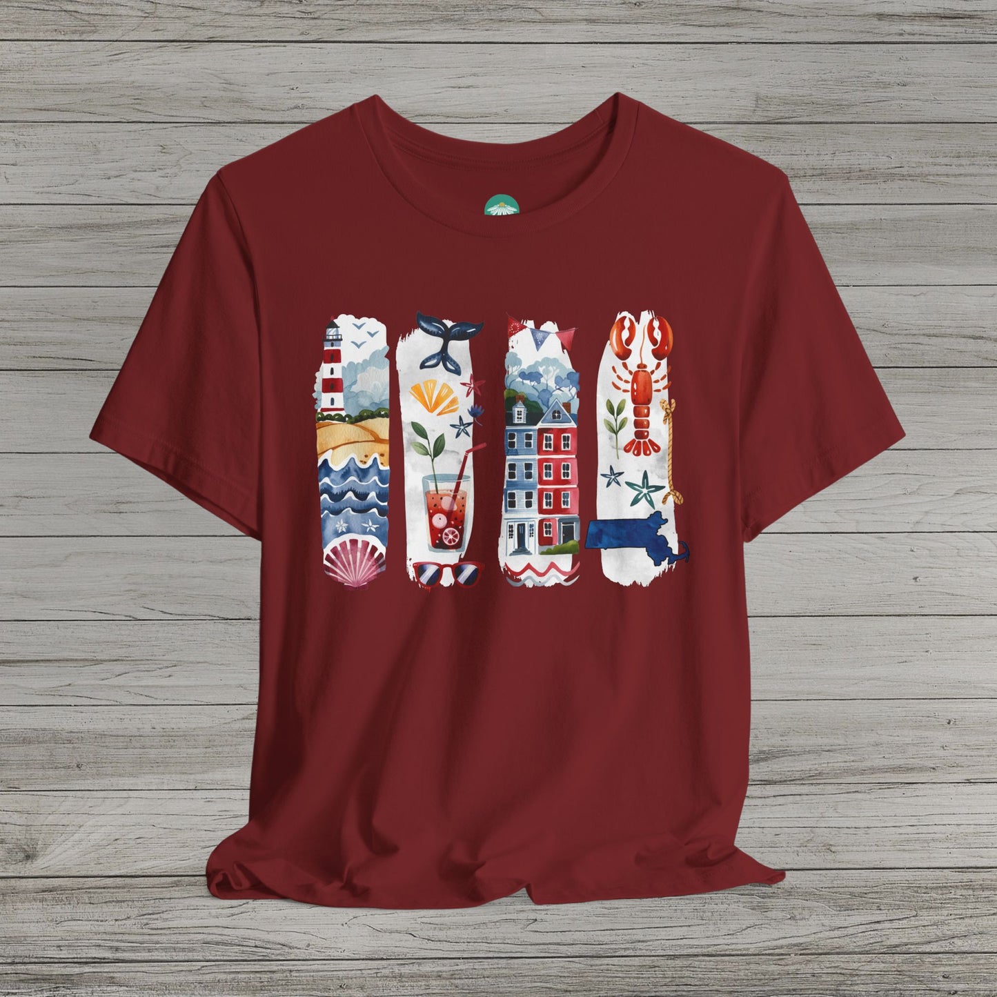 Explore Massachusetts Bella Canvas Tee