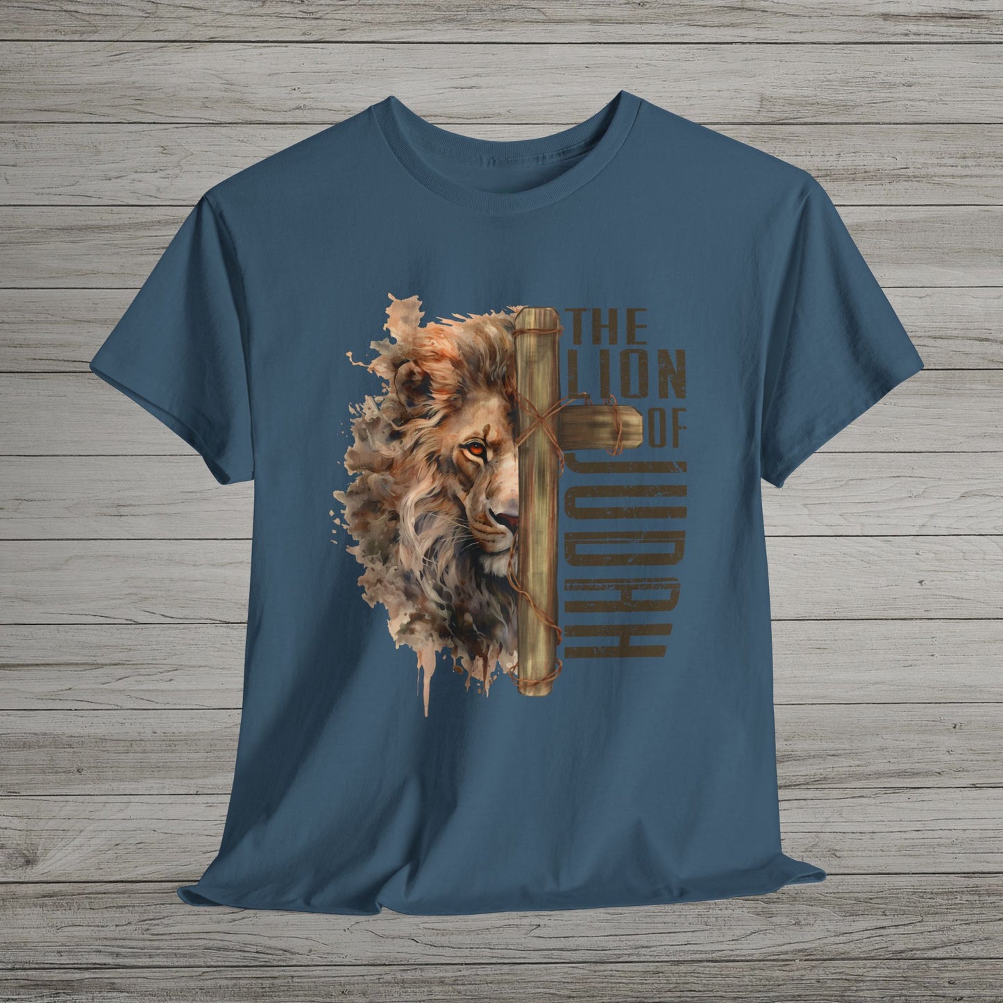 The Lion of Judah Heavy Cotton Tee
