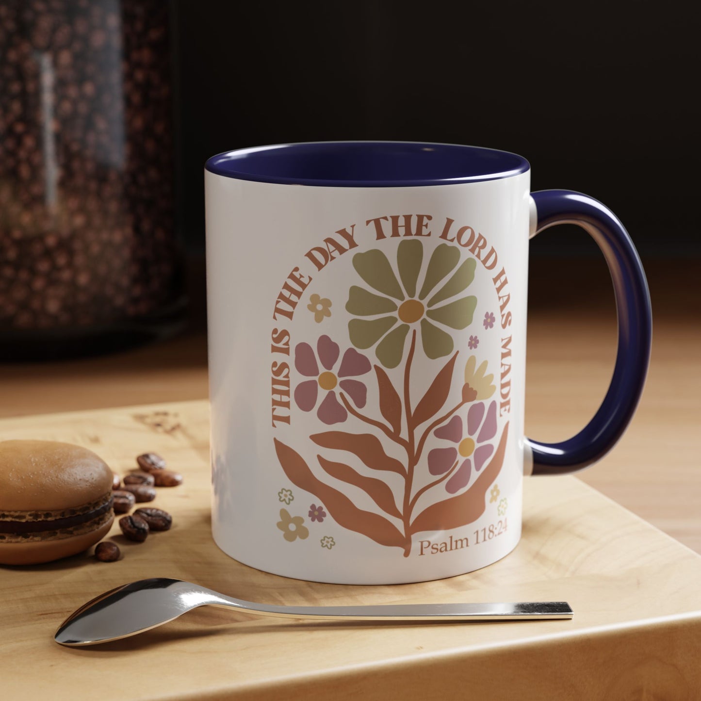 This is the Day the Lord Has Made Accent Coffee Mug (11, 15oz)