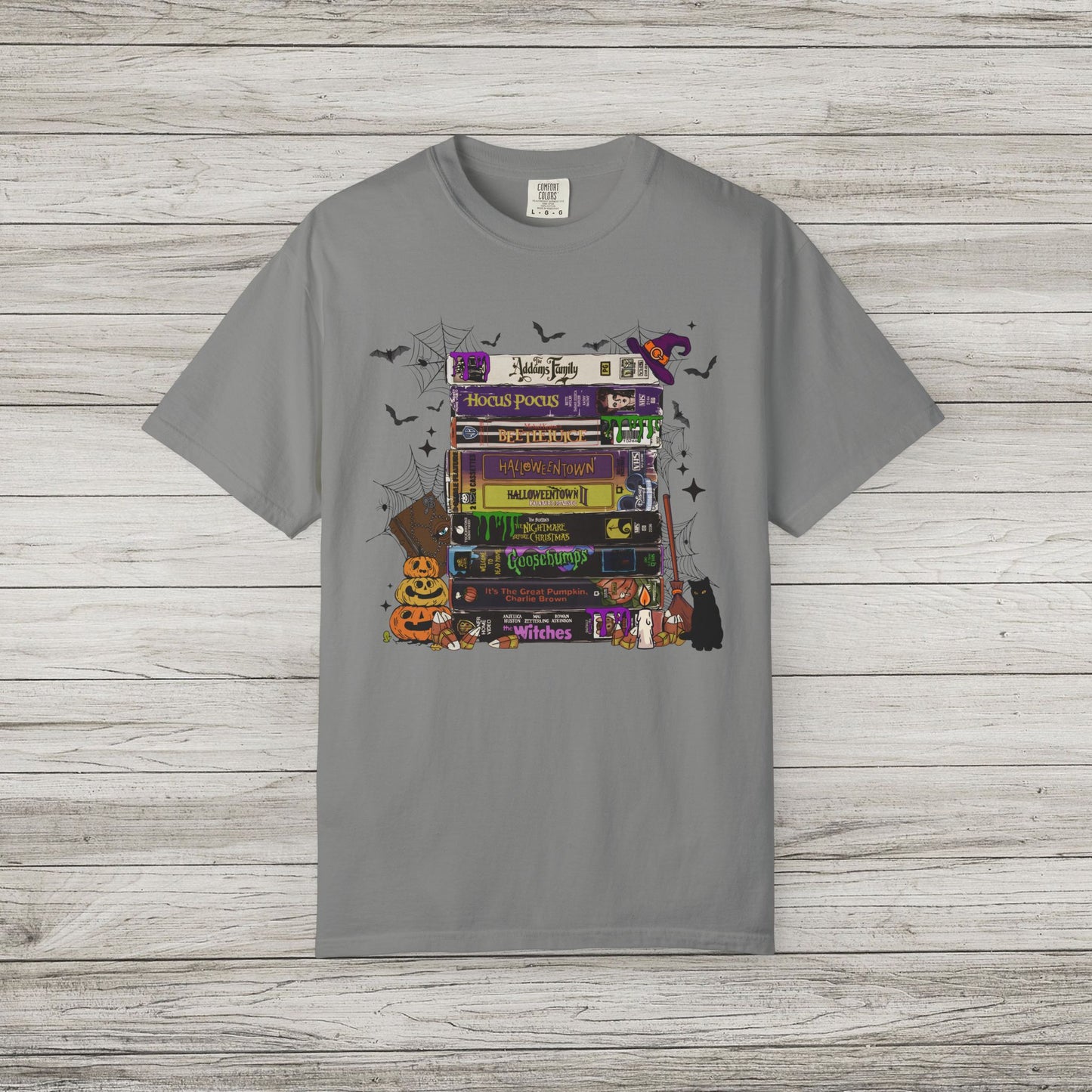 Halloween Movies Comfort Colors Tee