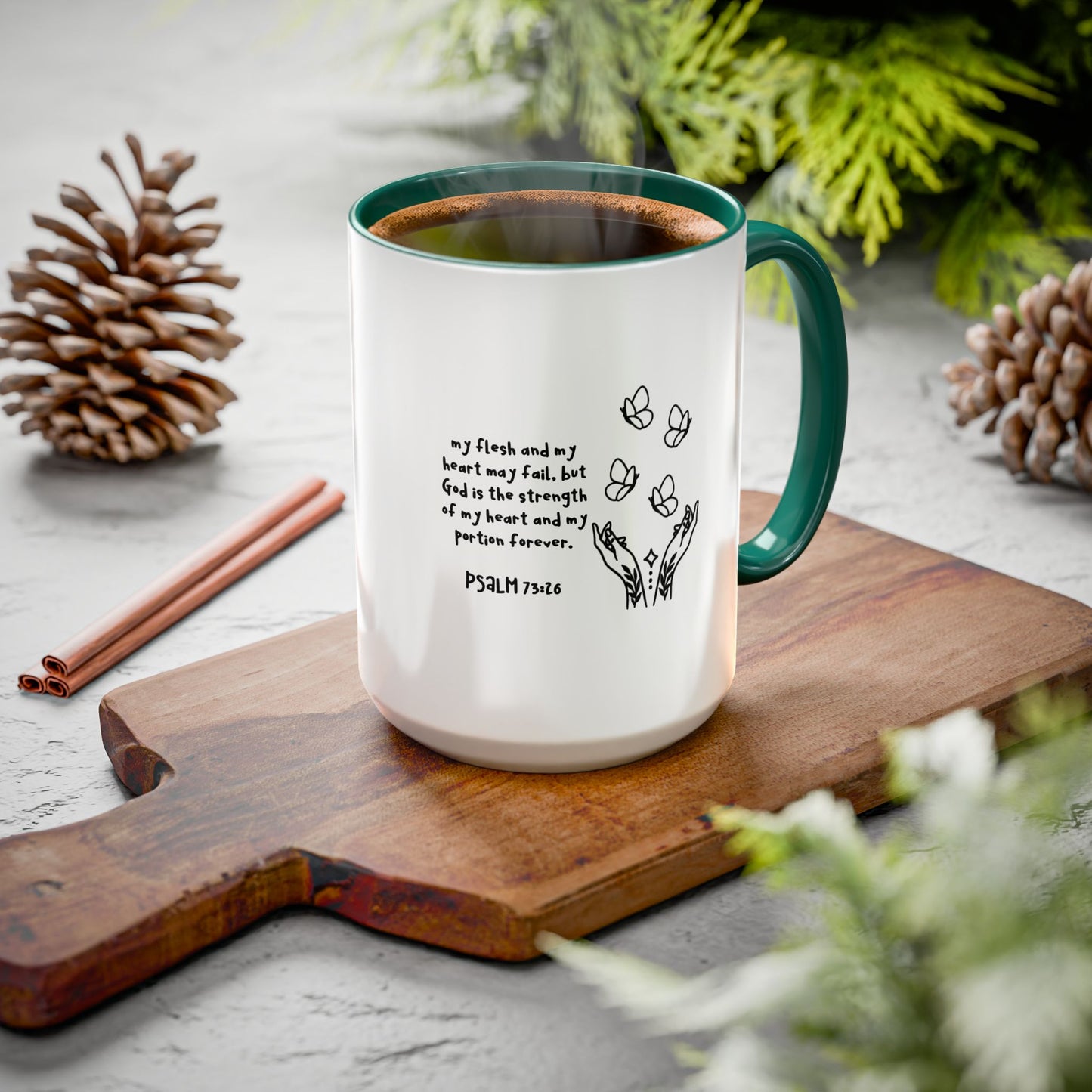 God Is My Portion Forever Coffee Mug
