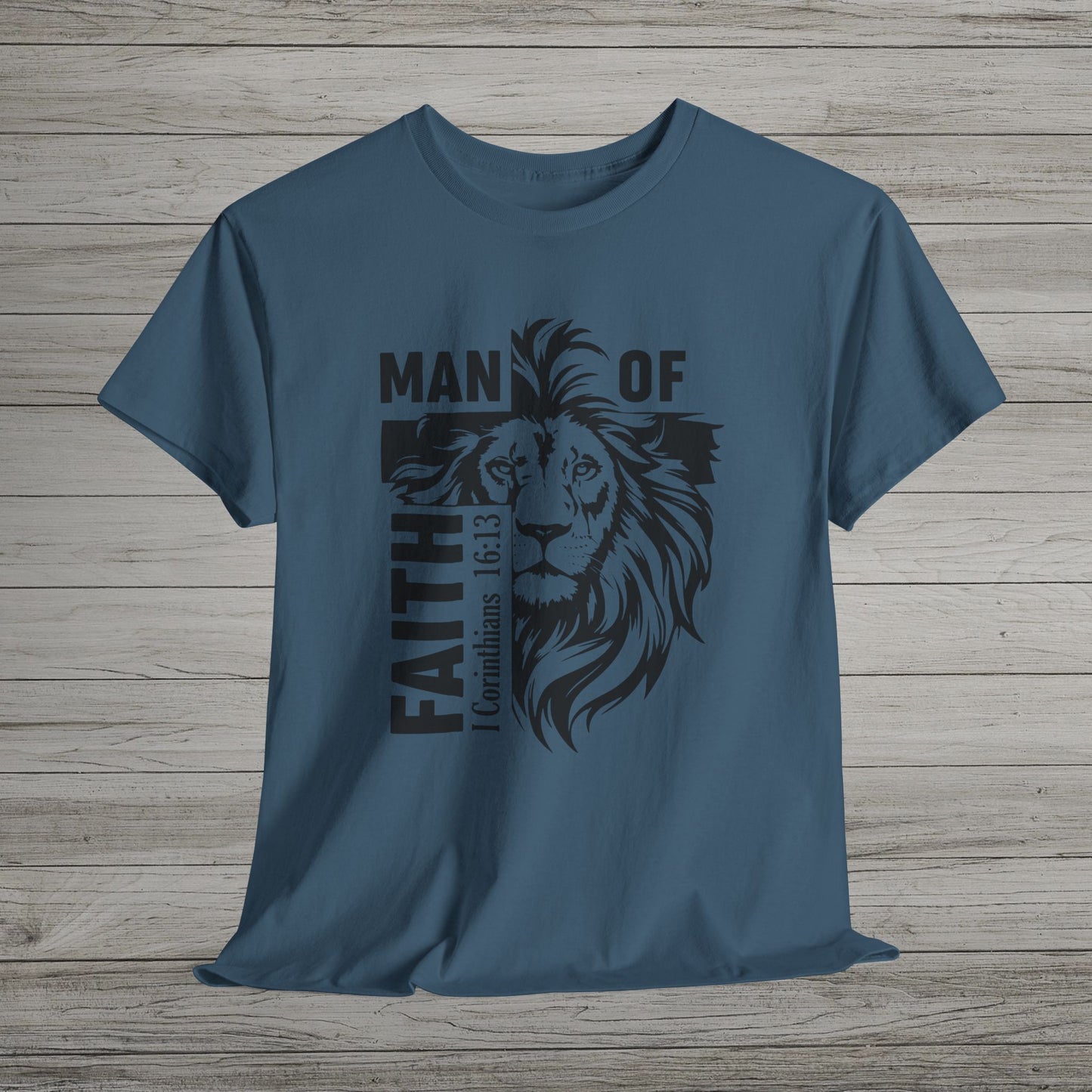 Man of Faith Heavy Cotton Tee