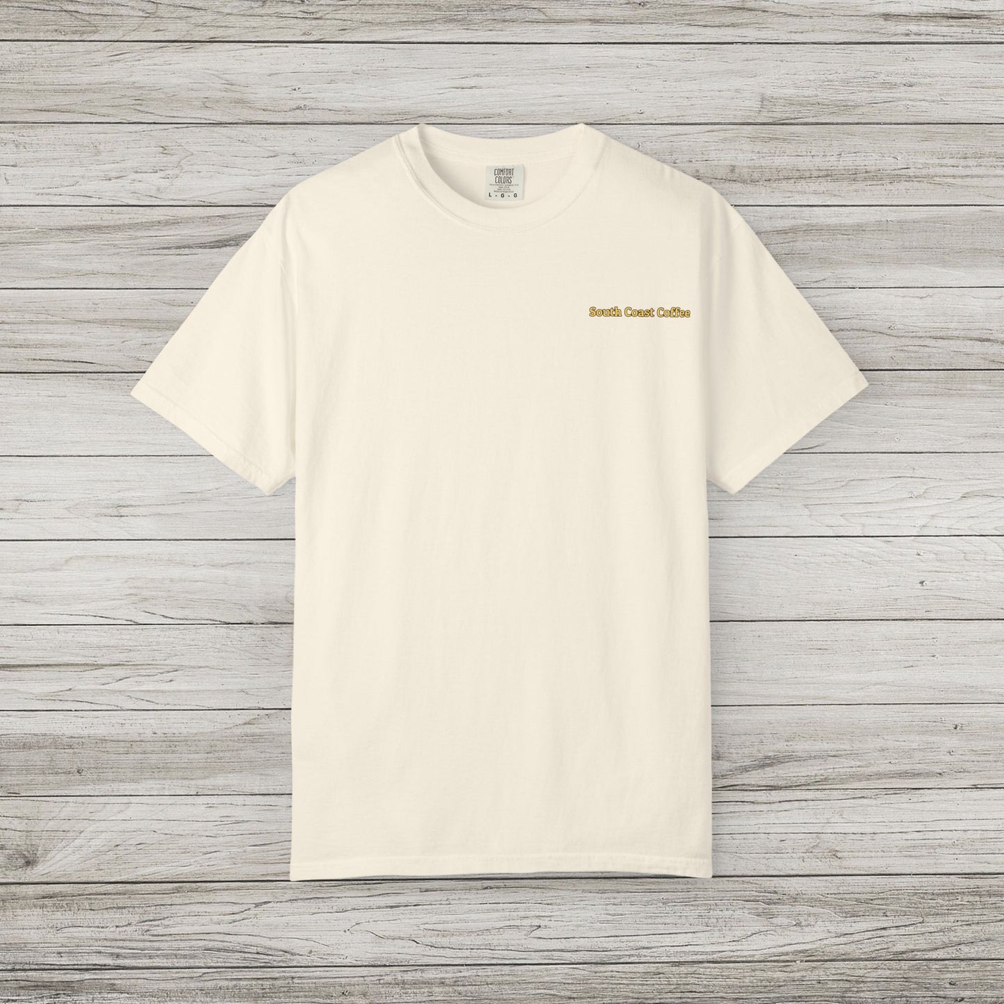 South Coast Coffee Comfort Colors Tee