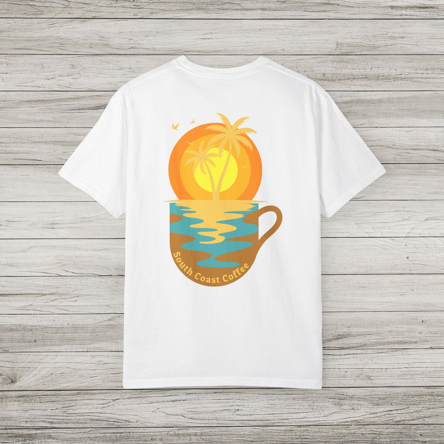 South Coast Coffee Comfort Colors Tee
