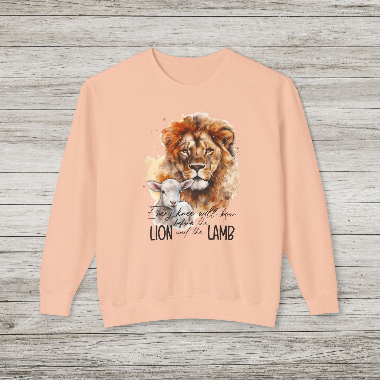 Lion and Lamb Lightweight Crewneck Sweatshirt