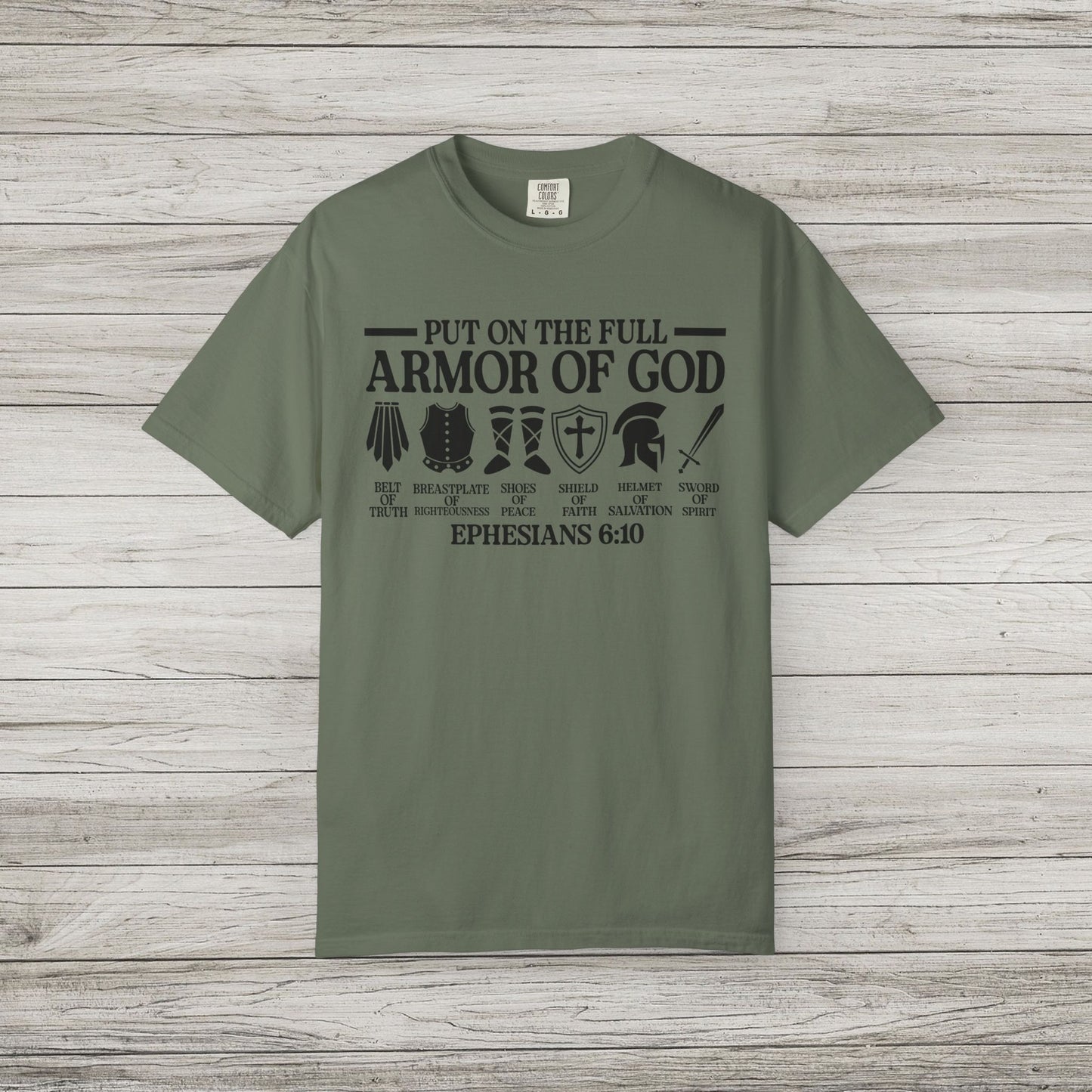Armor of God Comfort Colors Tee