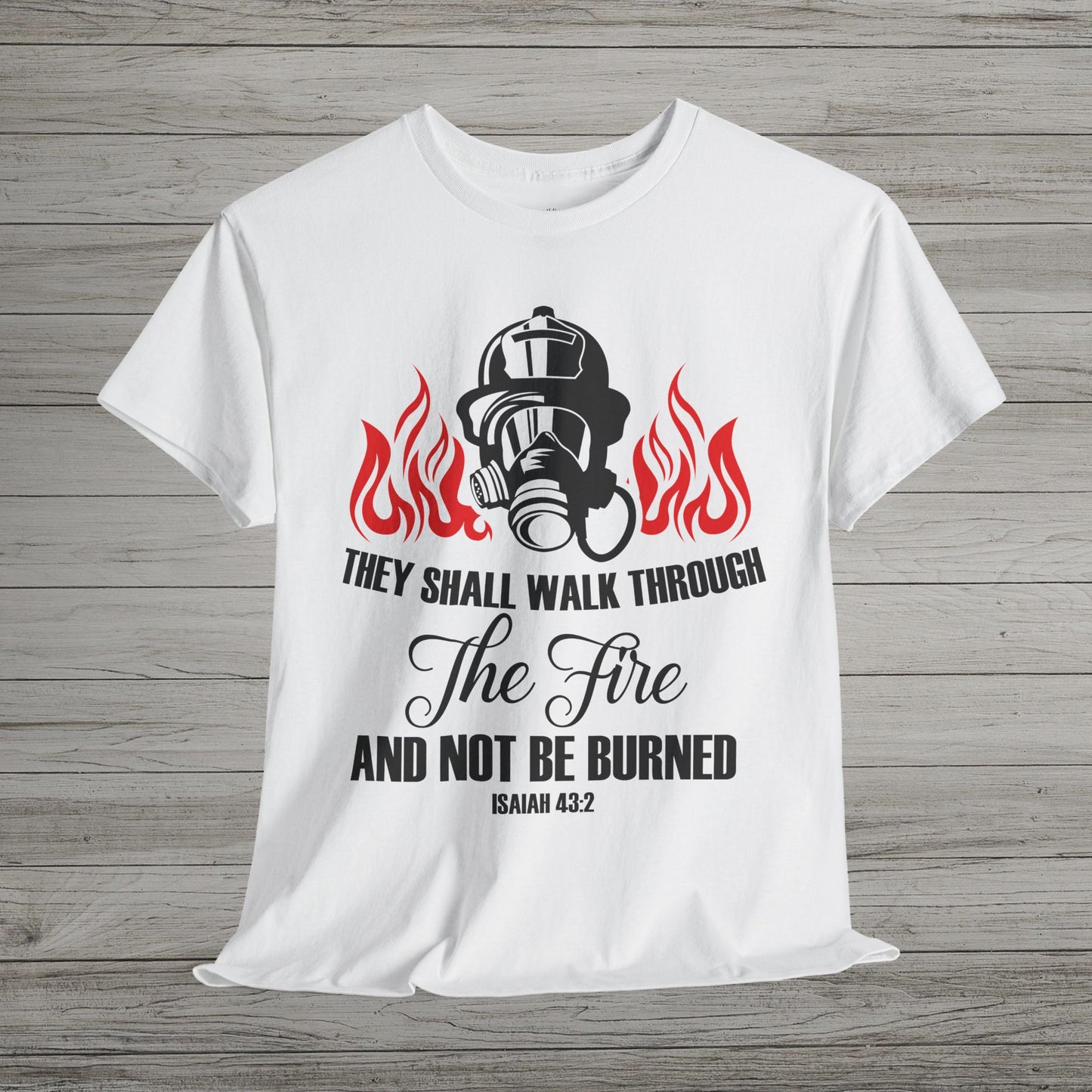 Firefighter Heavy Cotton Support Tee