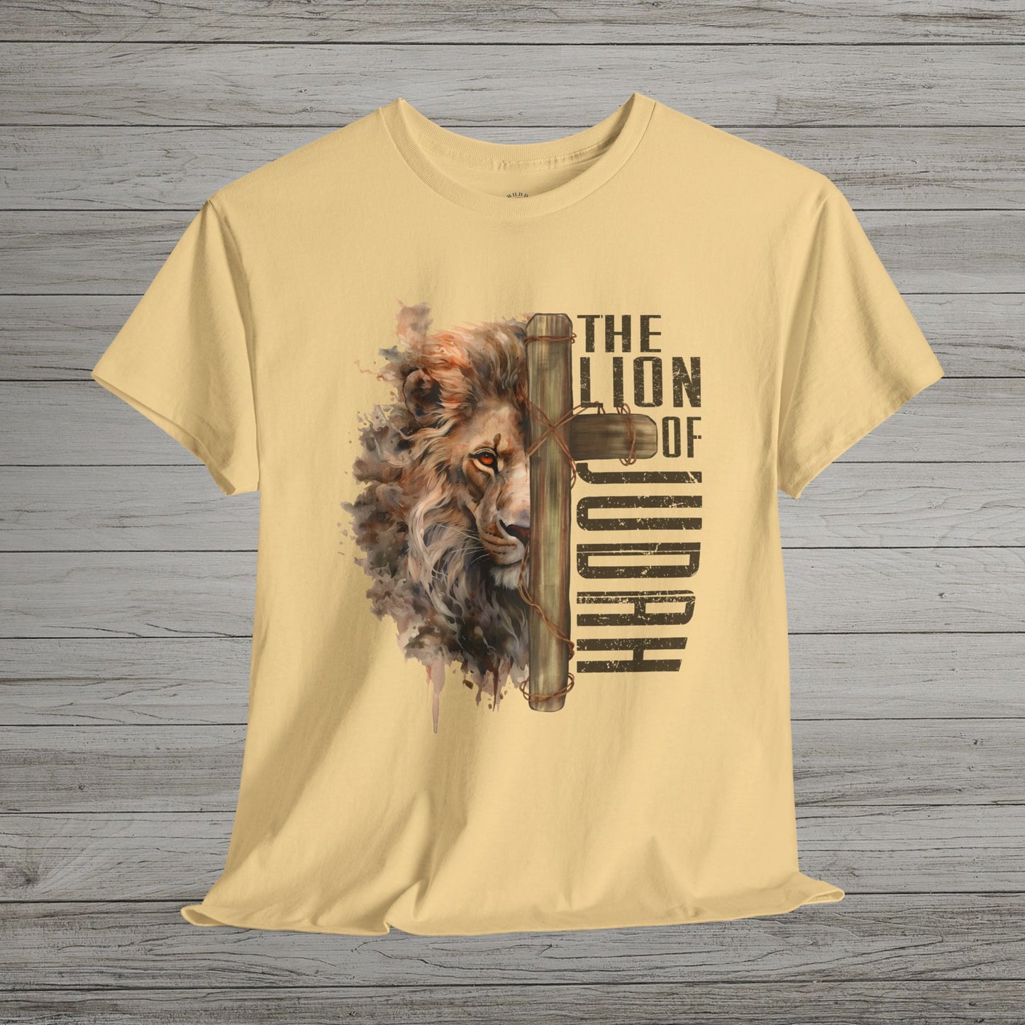 The Lion of Judah Heavy Cotton Tee