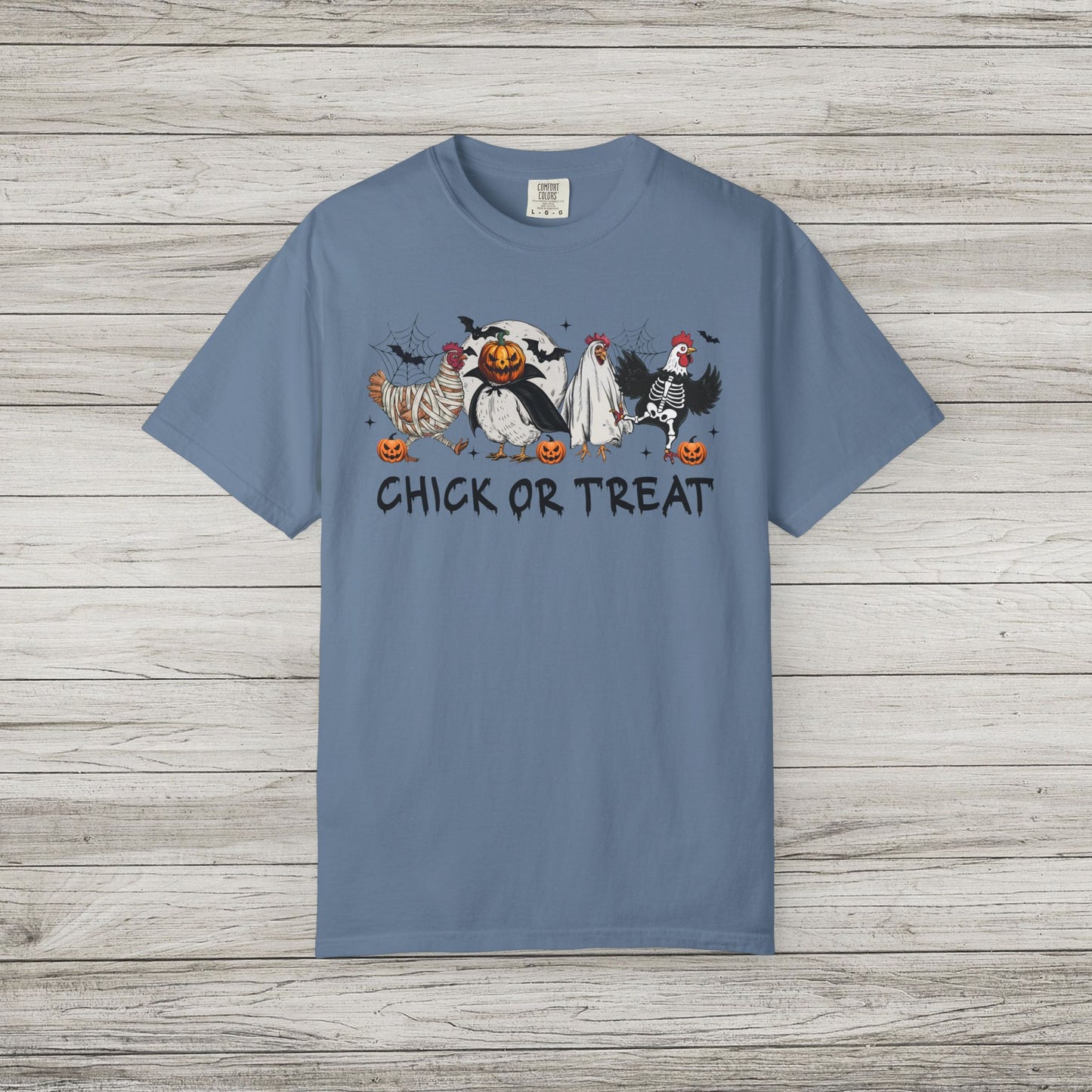 Chick or Treat Comfort Colors Tee