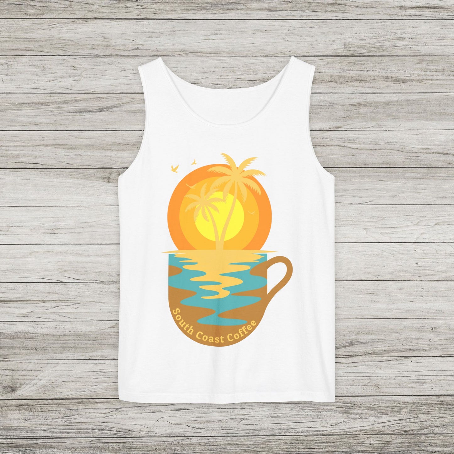 South Coast Coffee Comfort Colors Tank