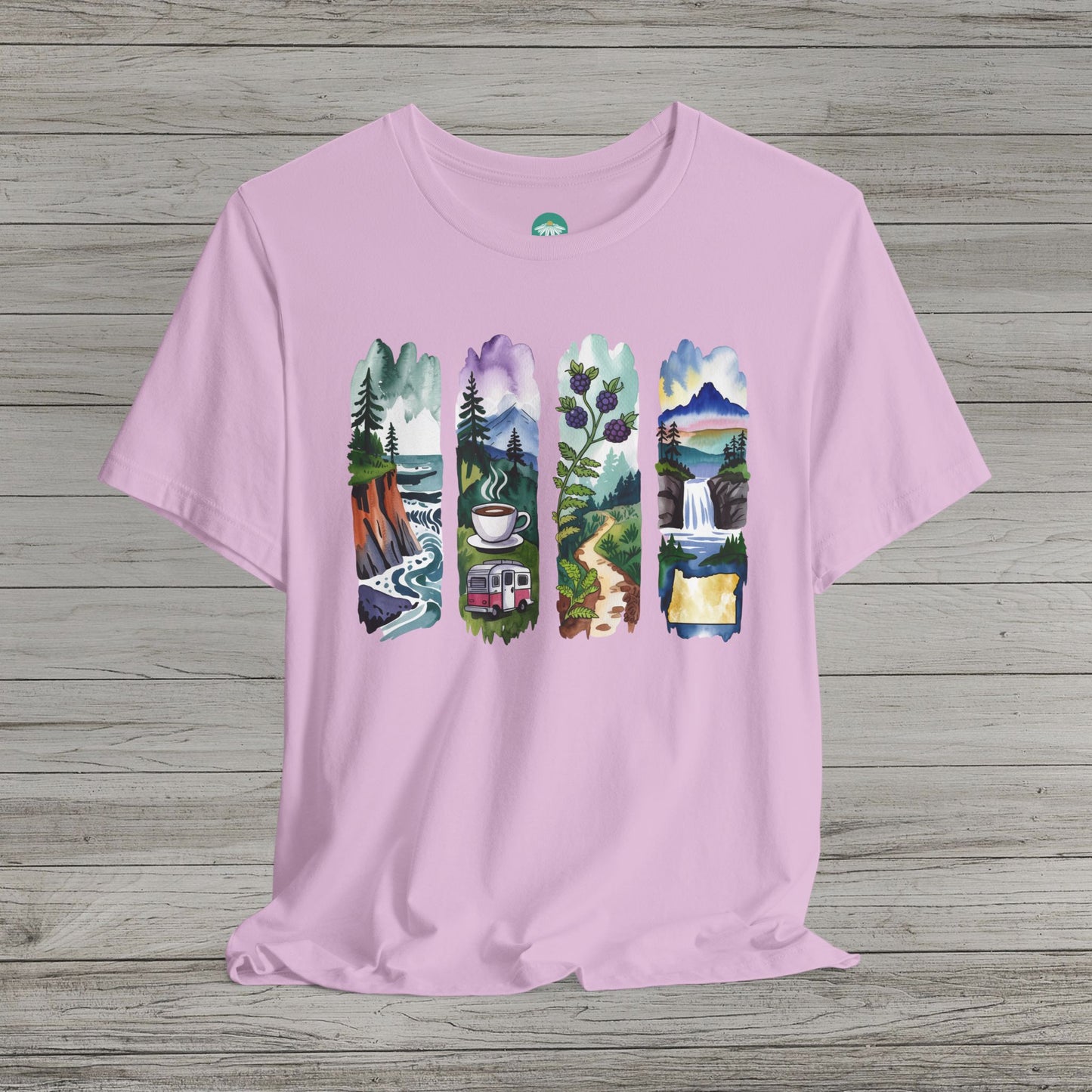 Explore Oregon Bella Canvas Short Sleeve Tee