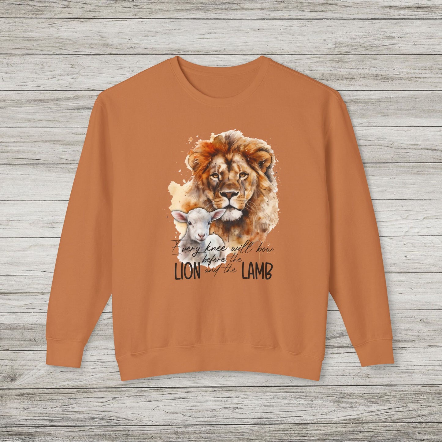 Lion and Lamb Lightweight Crewneck Sweatshirt