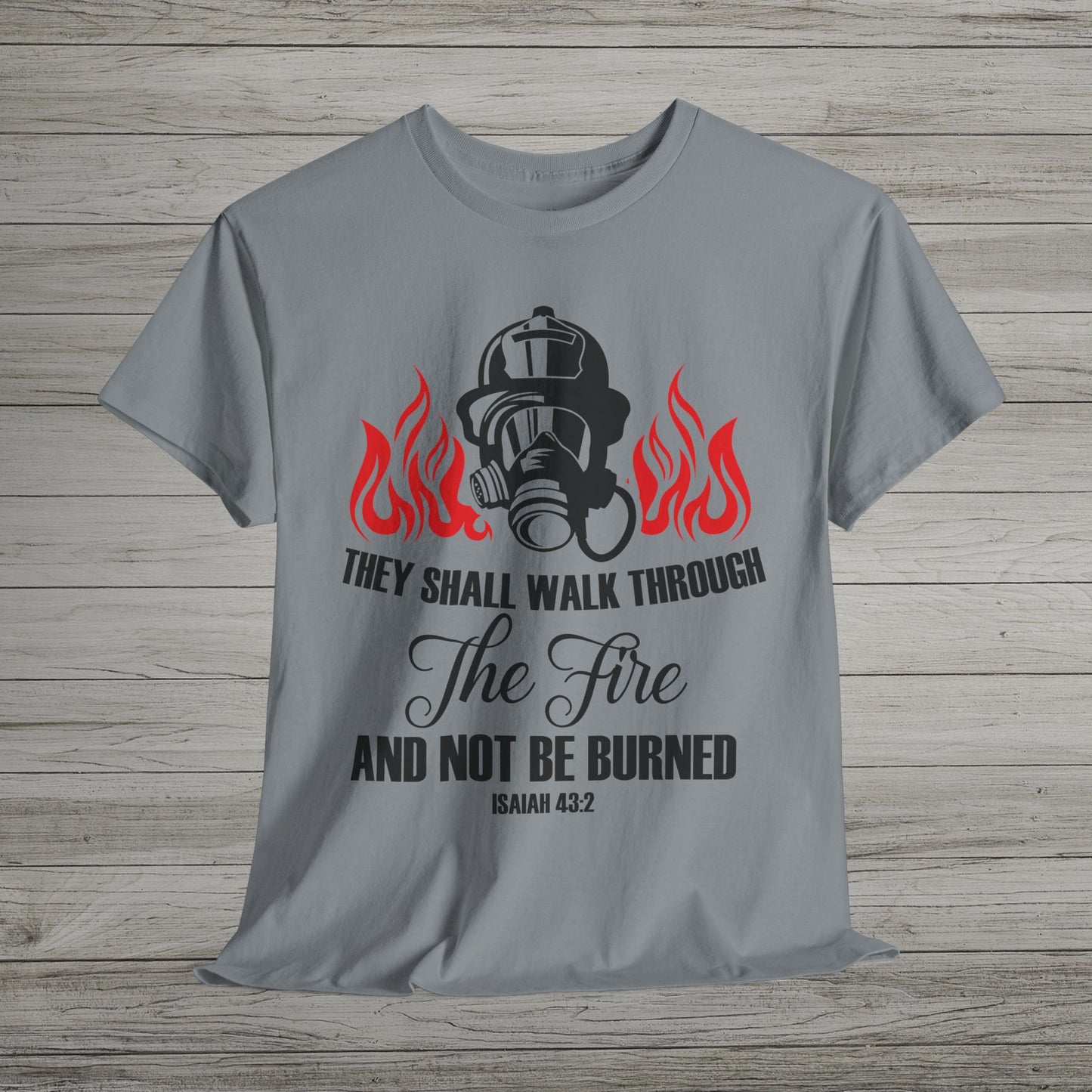Firefighter Heavy Cotton Support Tee
