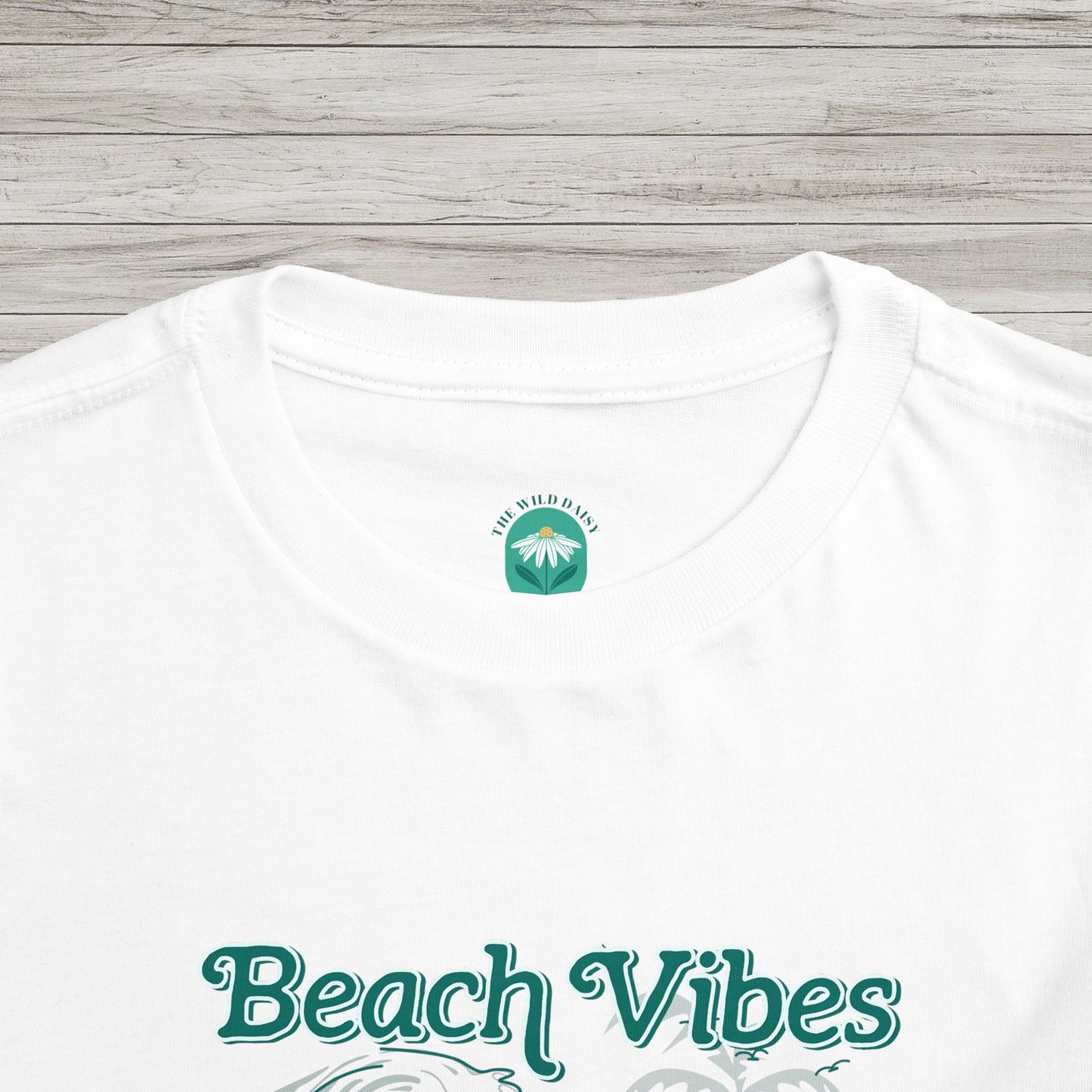 Beach Vibes Toddler Short Sleeve Tee