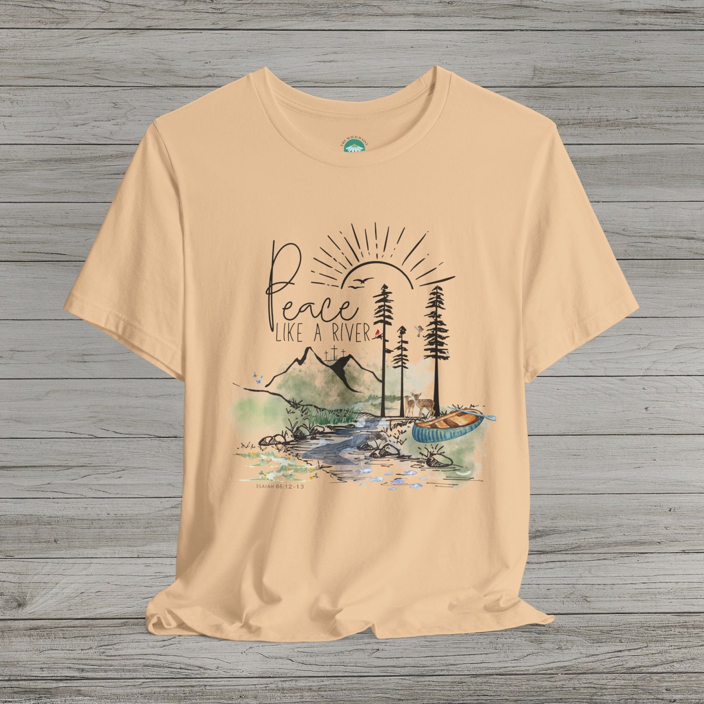 Peace Like a River Jersey Short Sleeve Tee