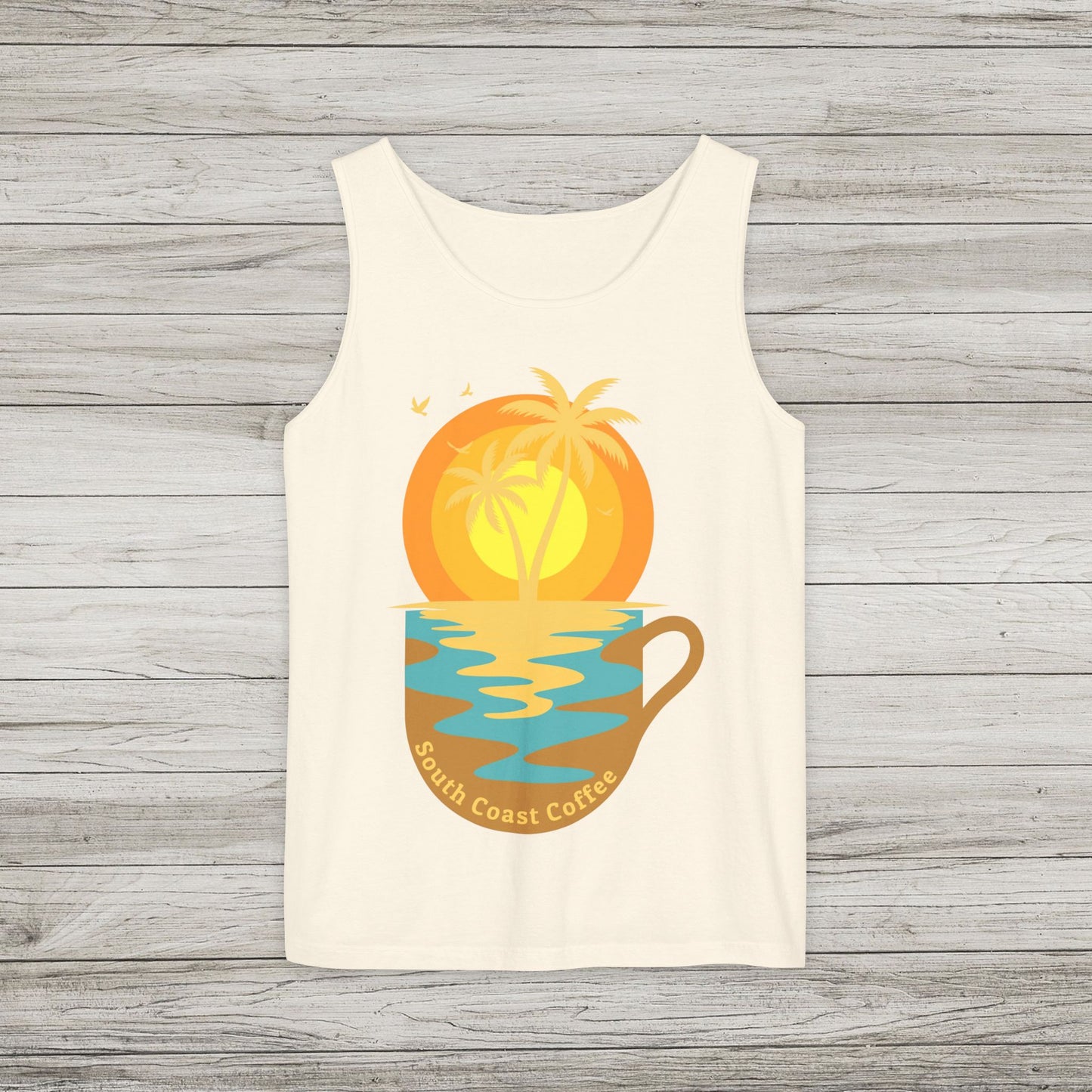 South Coast Coffee Comfort Colors Tank