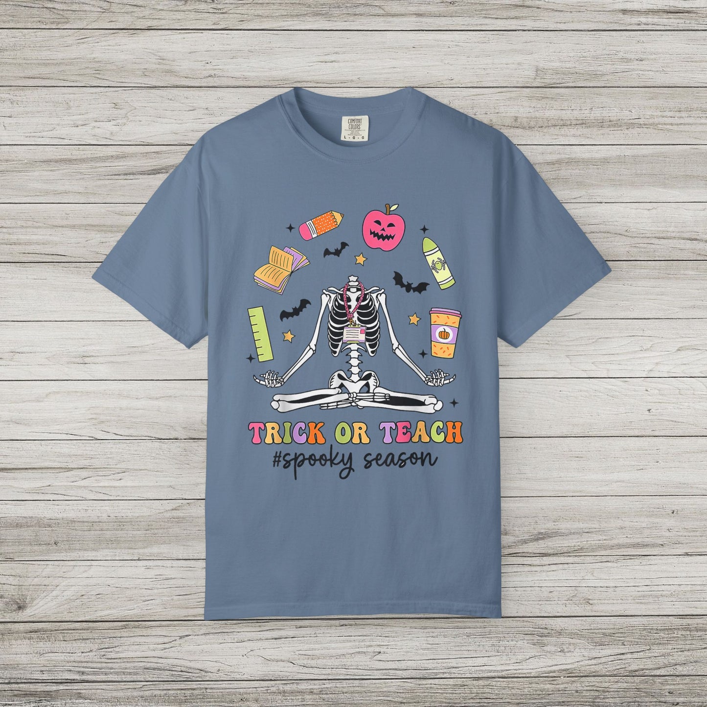 Trick or Teach Comfort Colors Tee