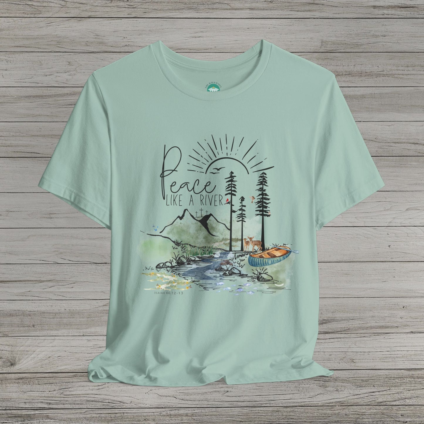 Peace Like a River Jersey Short Sleeve Tee