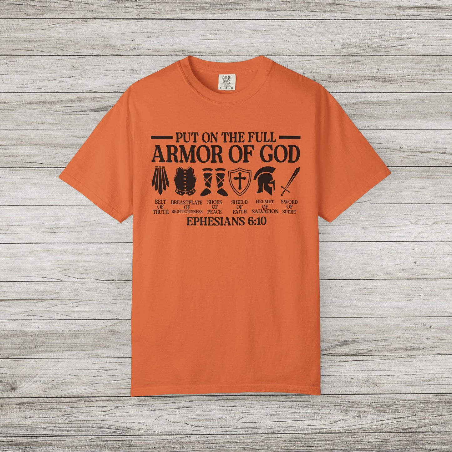 Armor of God Comfort Colors Tee