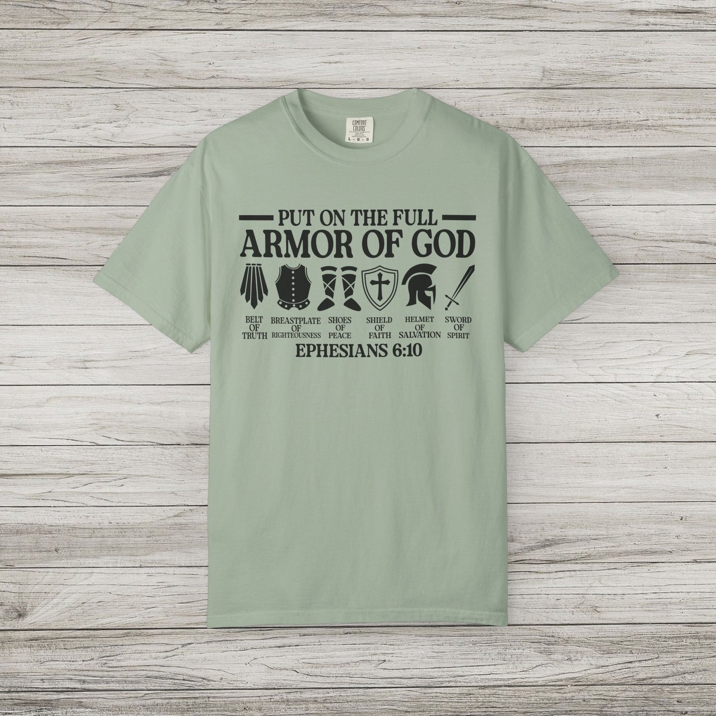 Armor of God Comfort Colors Tee