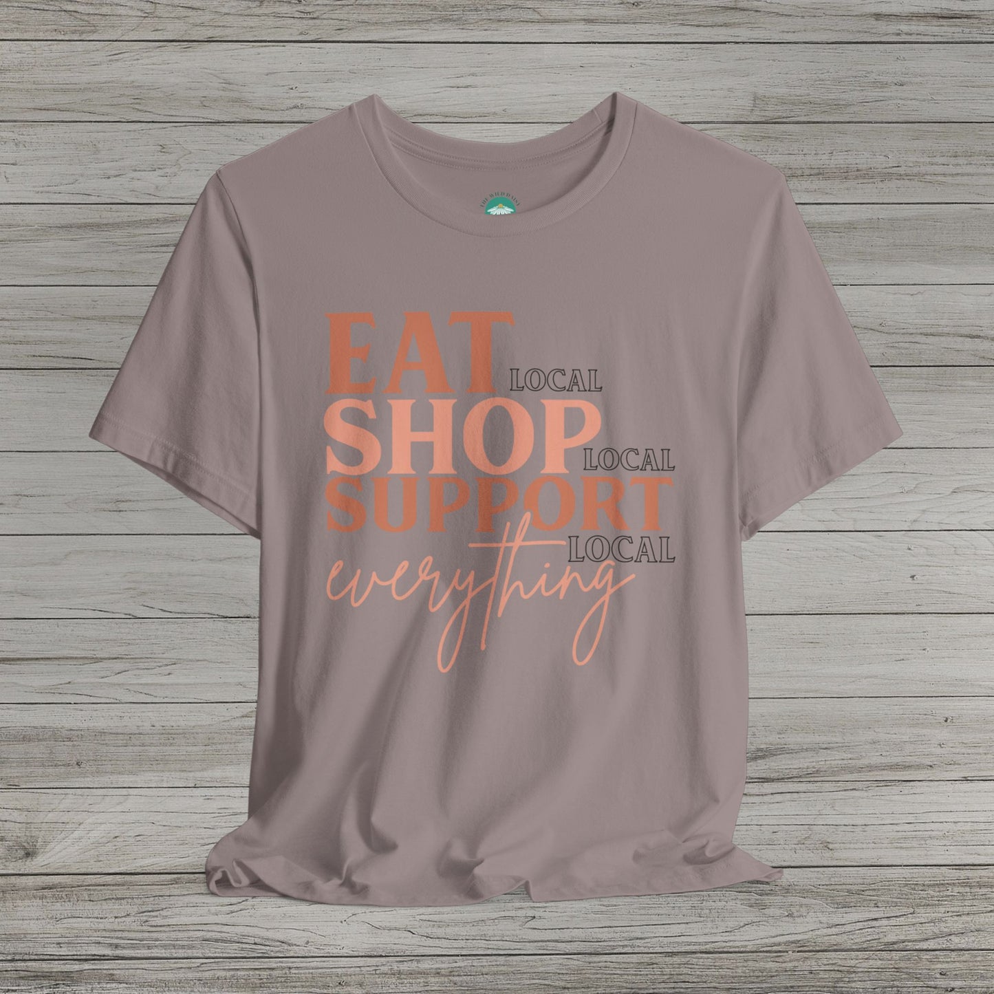 Support Local Jersey Short Sleeve Tee