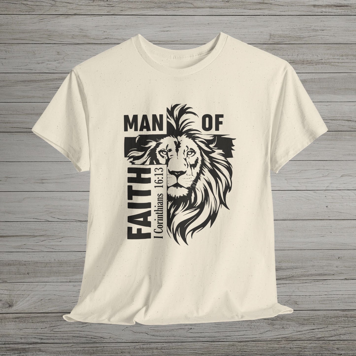 Man of Faith Heavy Cotton Tee