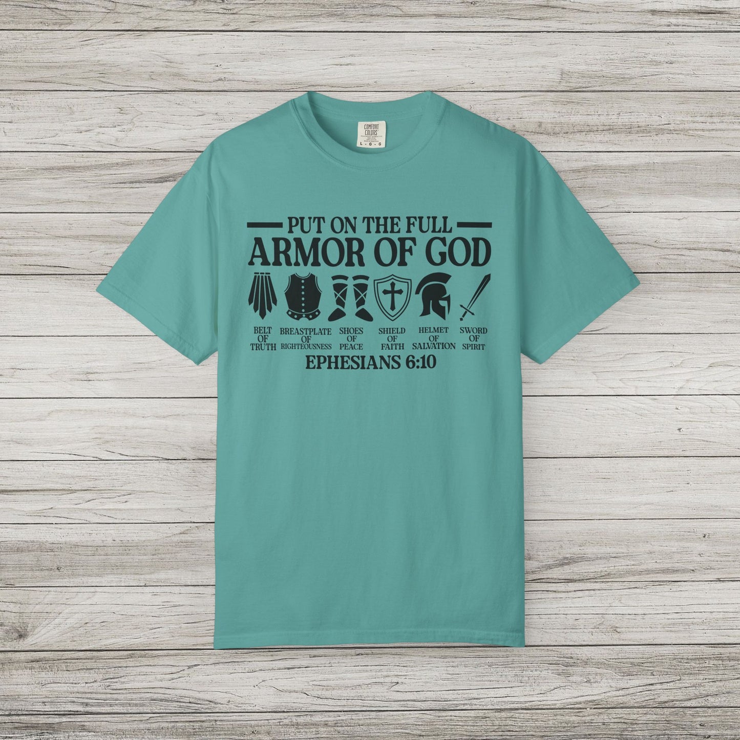 Armor of God Comfort Colors Tee