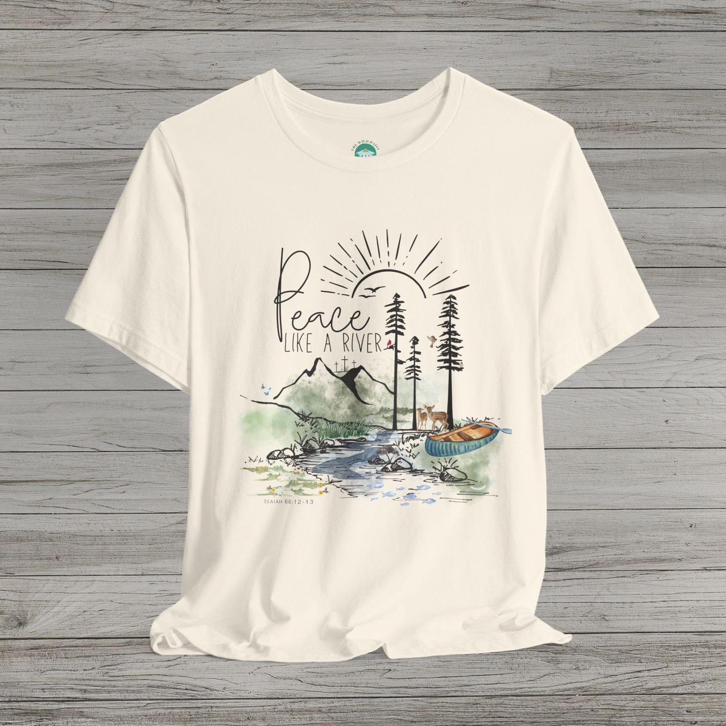 Peace Like a River Jersey Short Sleeve Tee