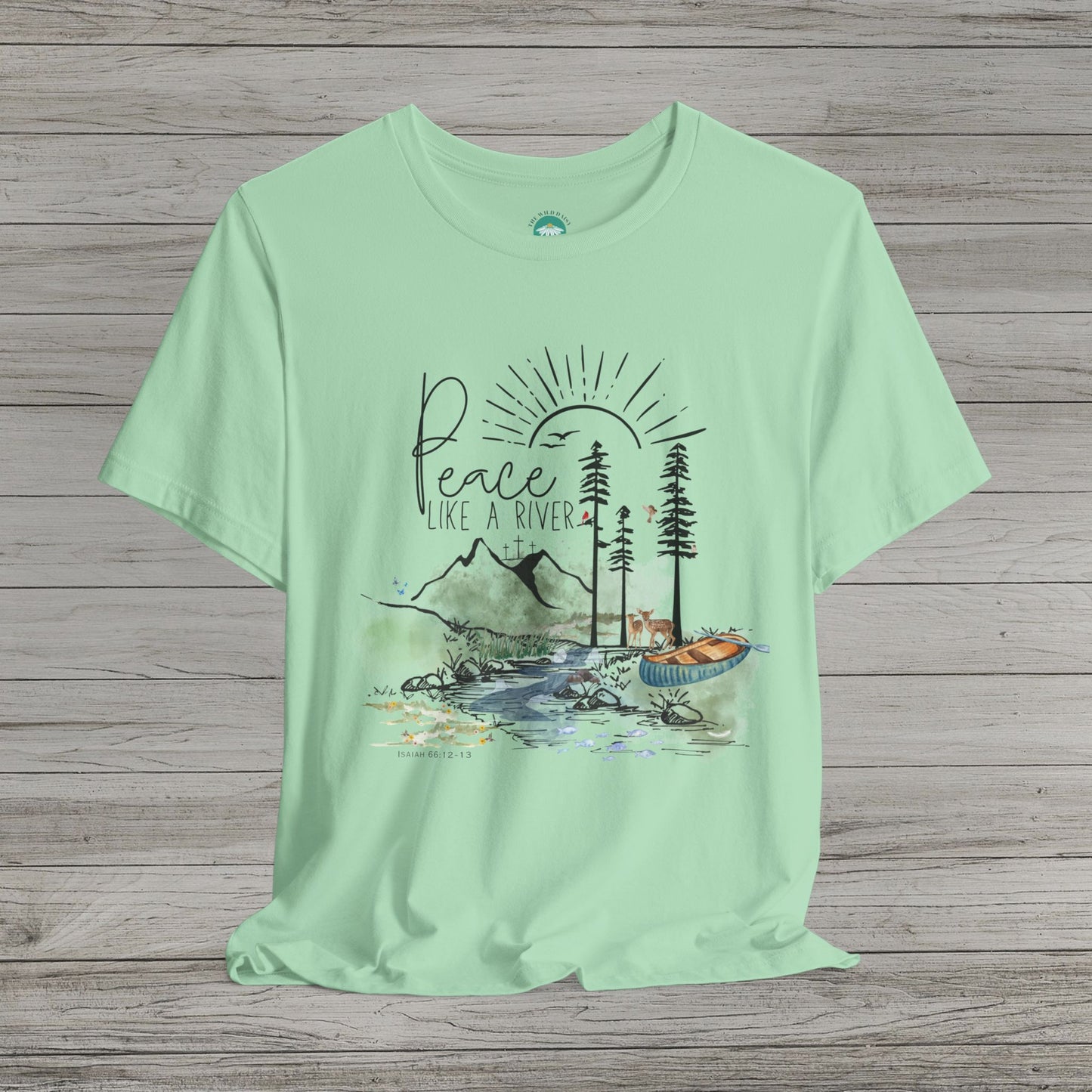 Peace Like a River Jersey Short Sleeve Tee