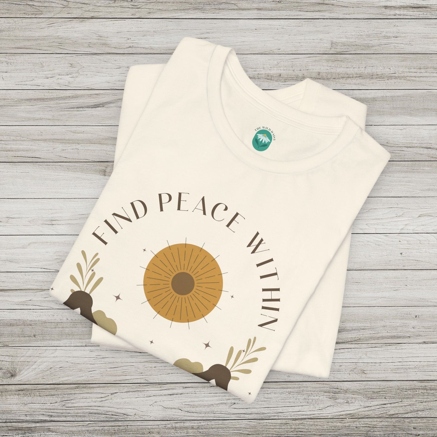 Find Peace Within Jersey Short Sleeve Tee