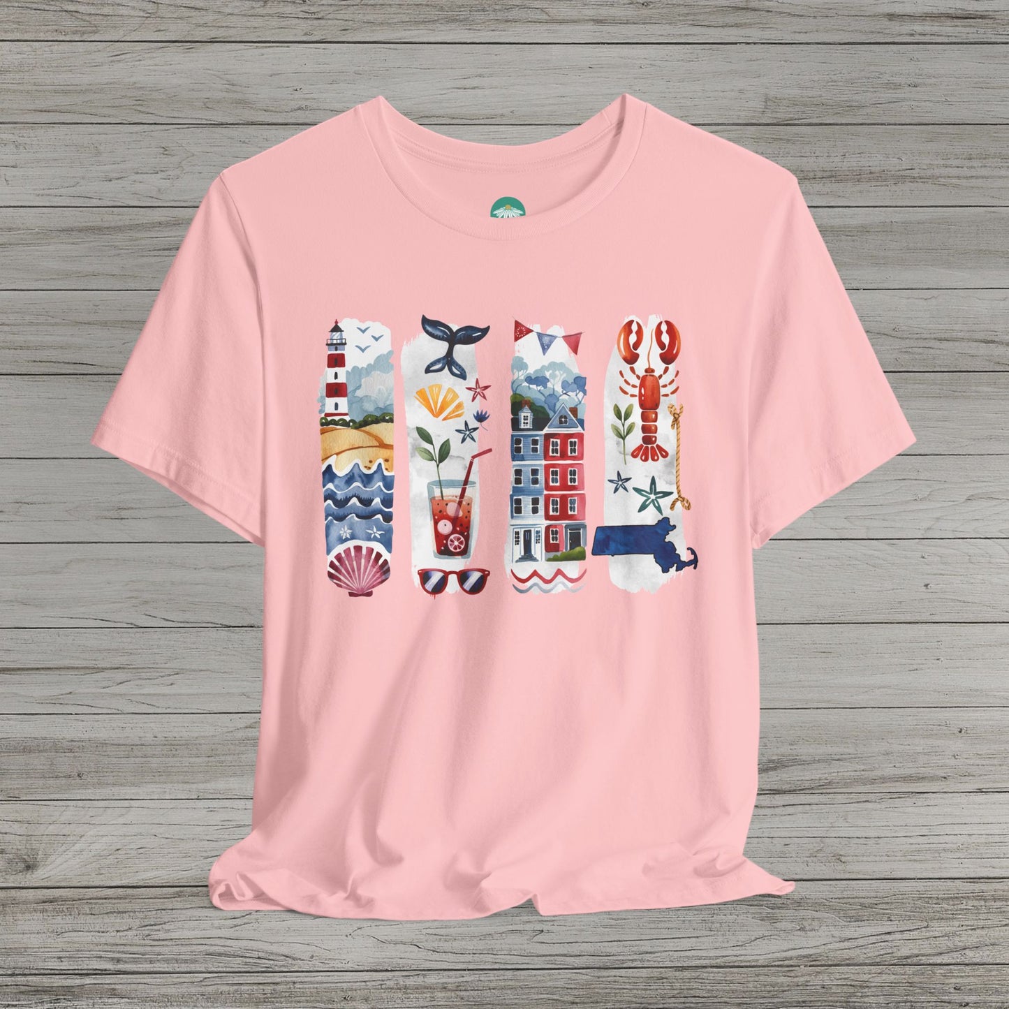 Explore Massachusetts Bella Canvas Tee