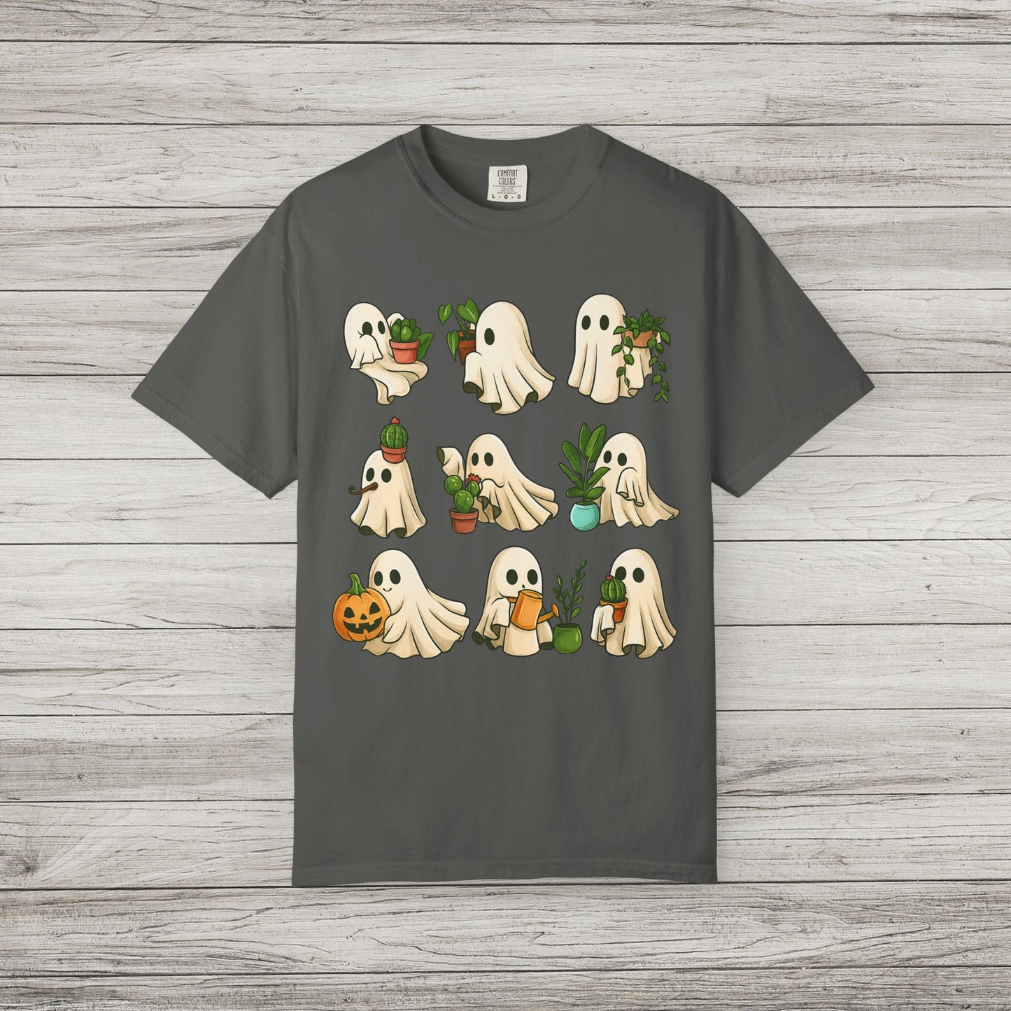 Ghostly Garden Comfort Colors Tee