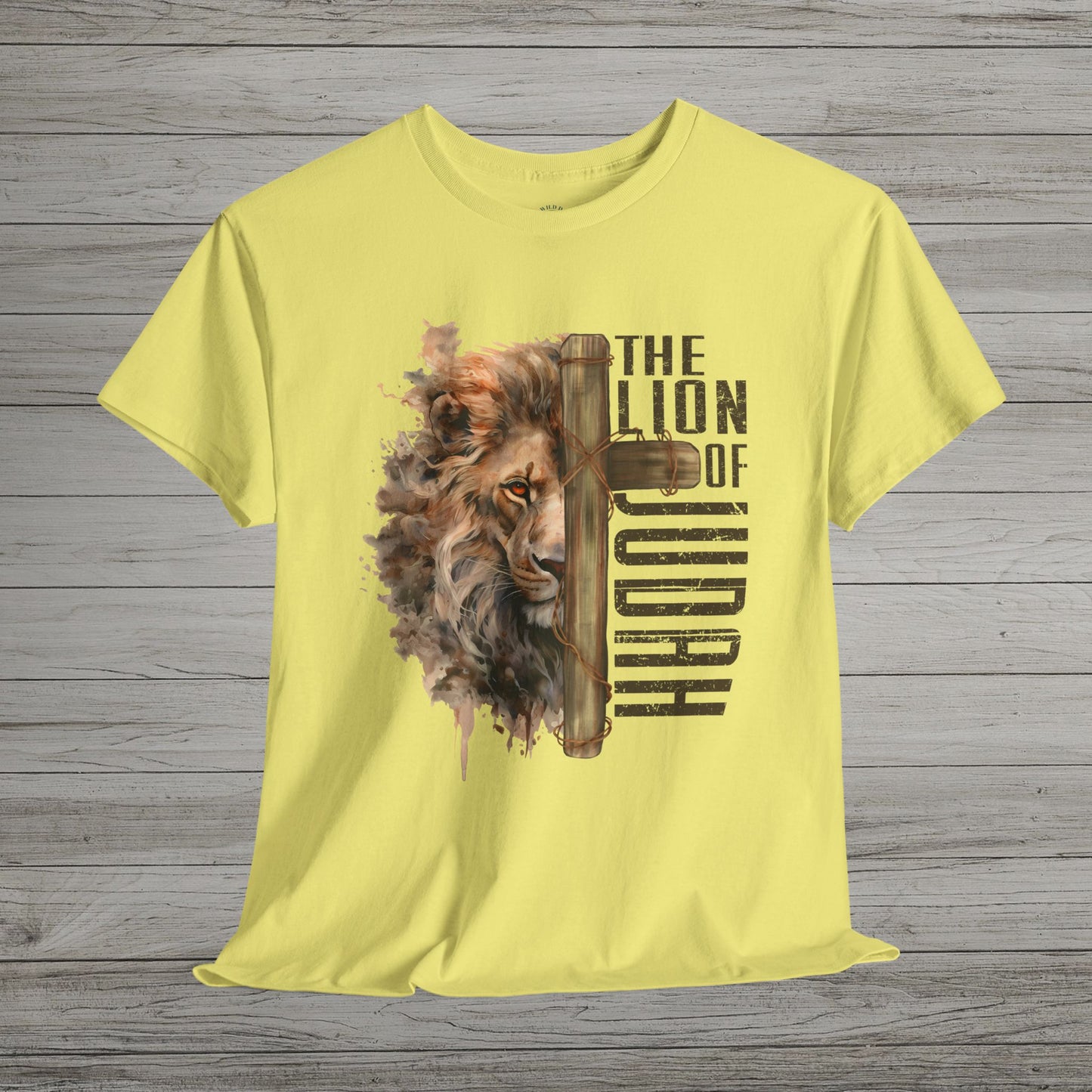 The Lion of Judah Heavy Cotton Tee