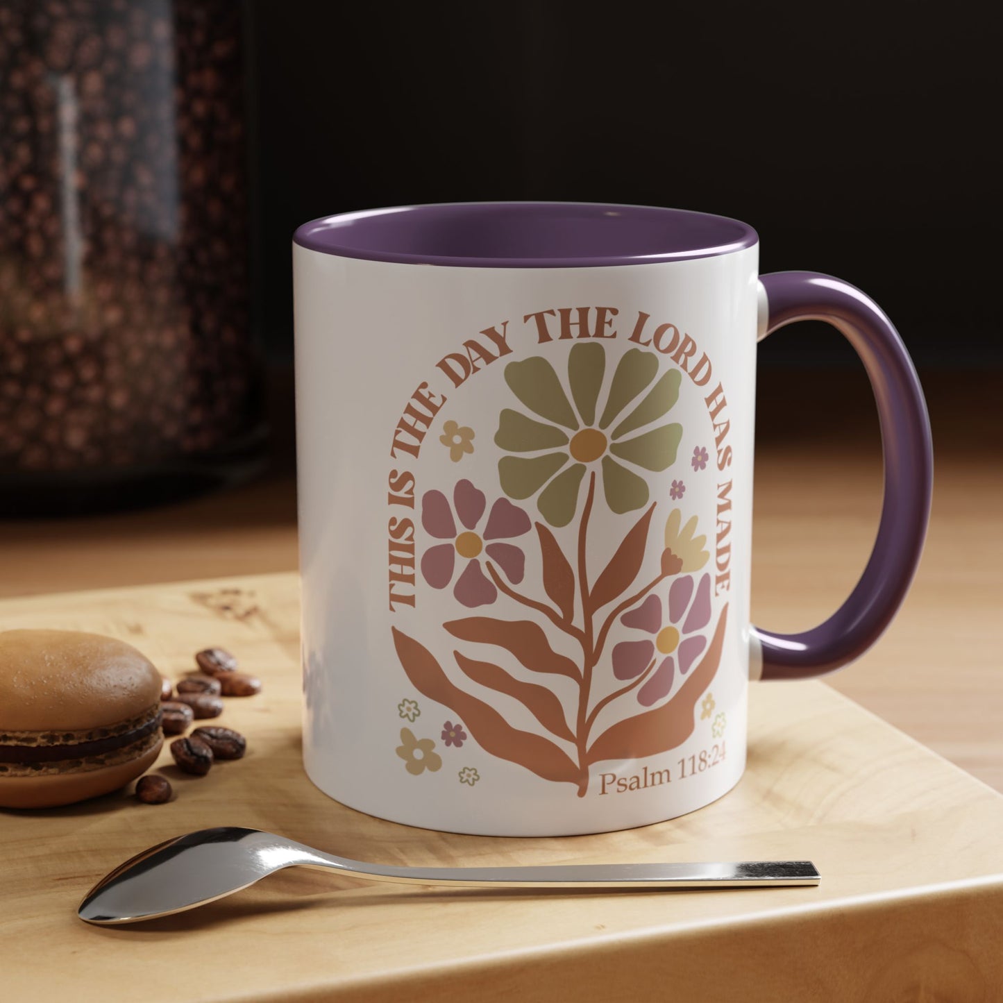 This is the Day the Lord Has Made Accent Coffee Mug (11, 15oz)