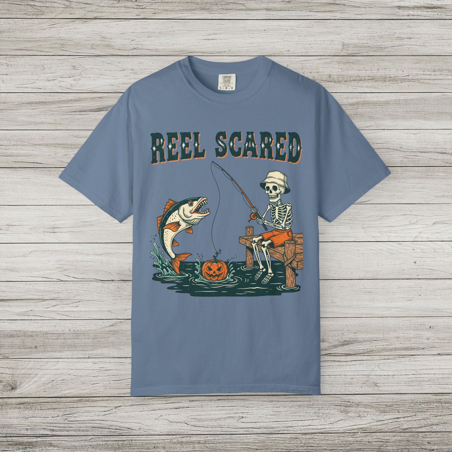 Reel Scared Comfort Colors Tee
