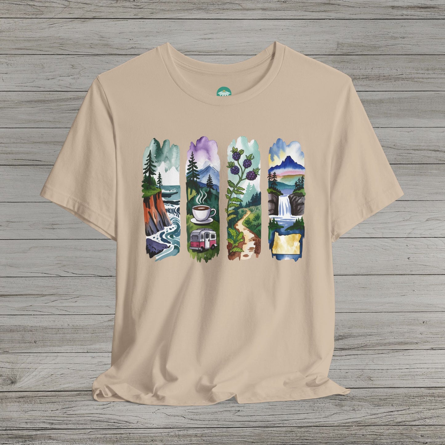 Explore Oregon Bella Canvas Short Sleeve Tee
