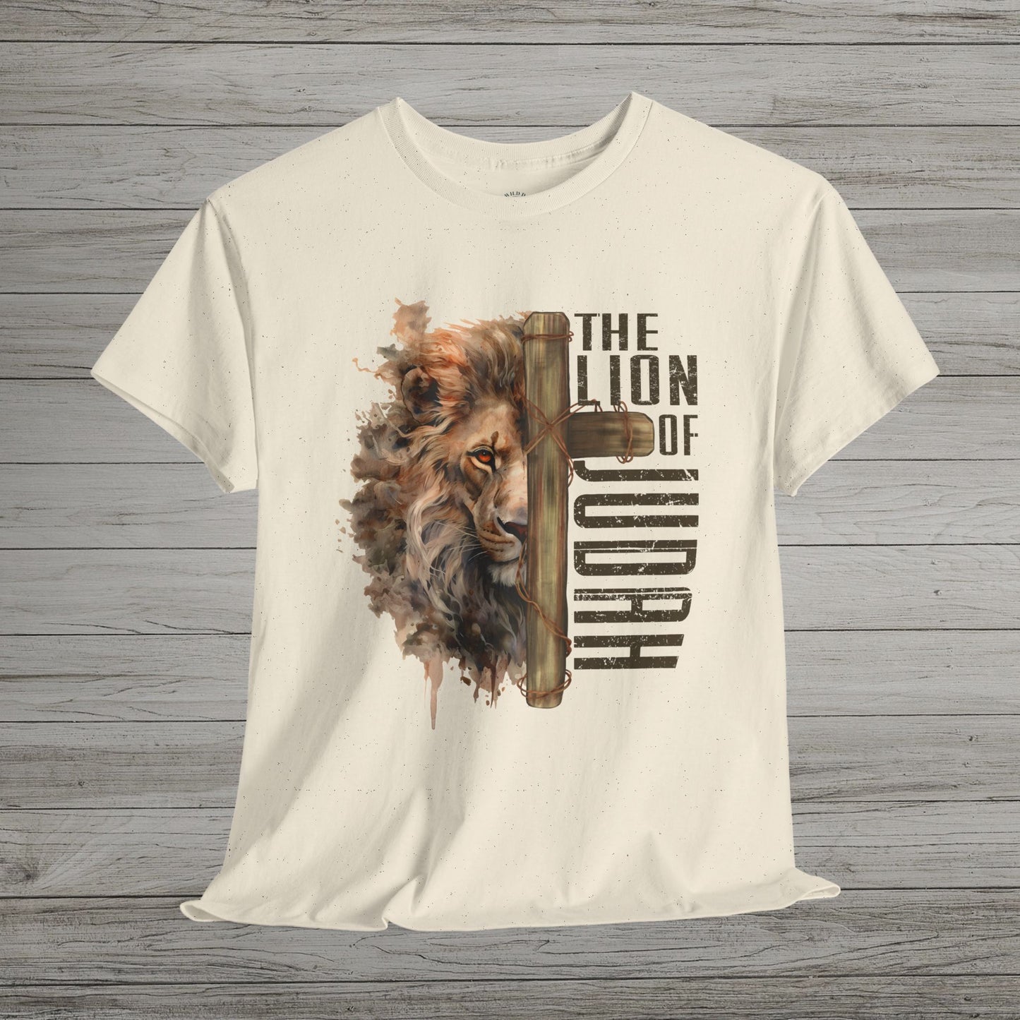 The Lion of Judah Heavy Cotton Tee