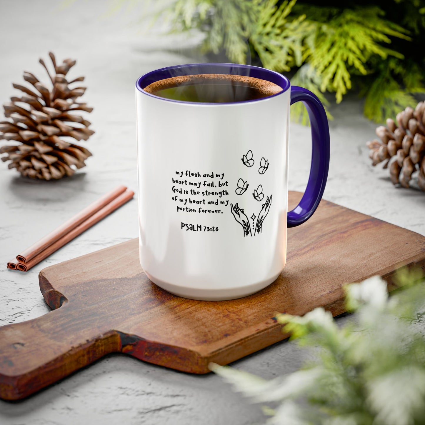 God Is My Portion Forever Coffee Mug