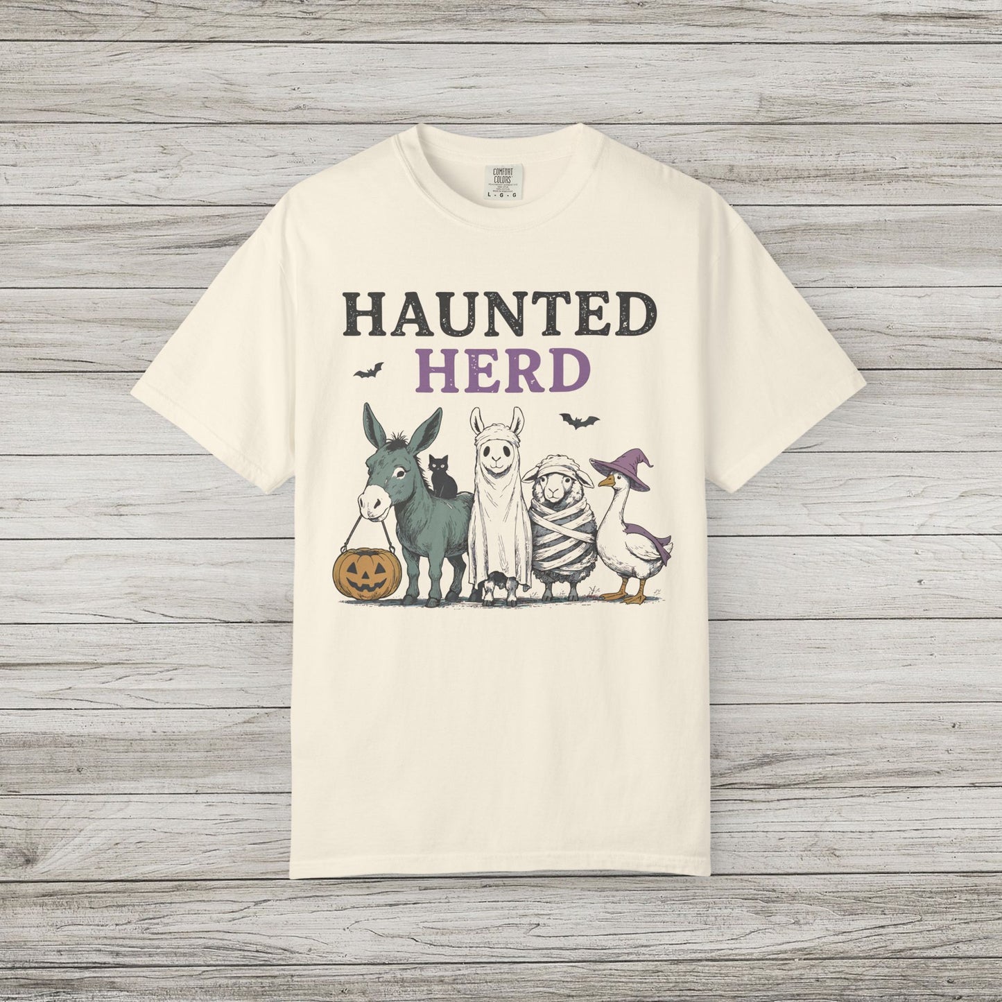 Haunted Herd Comfort Colors Tee