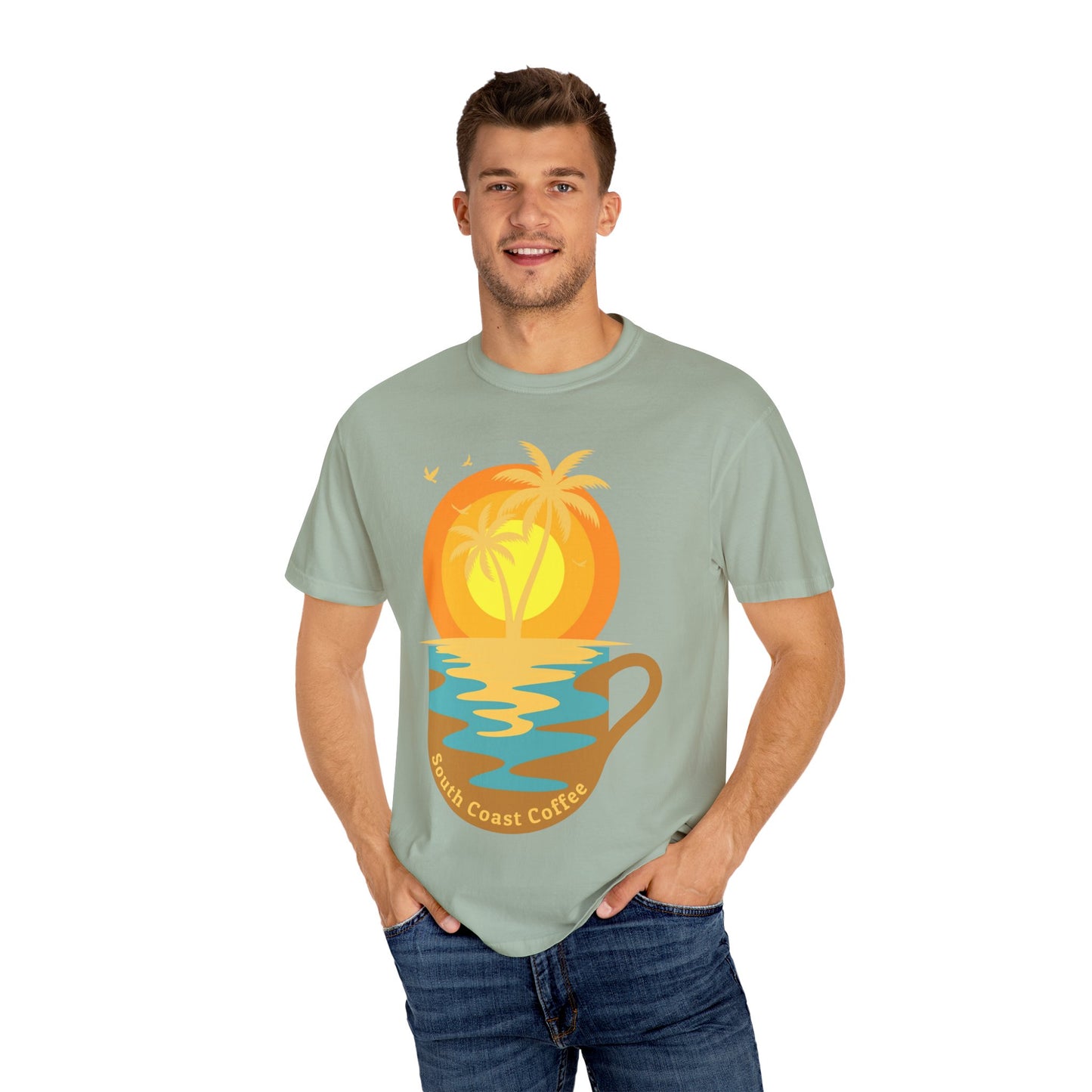 South Coast Coffee Comfort Colors Tee