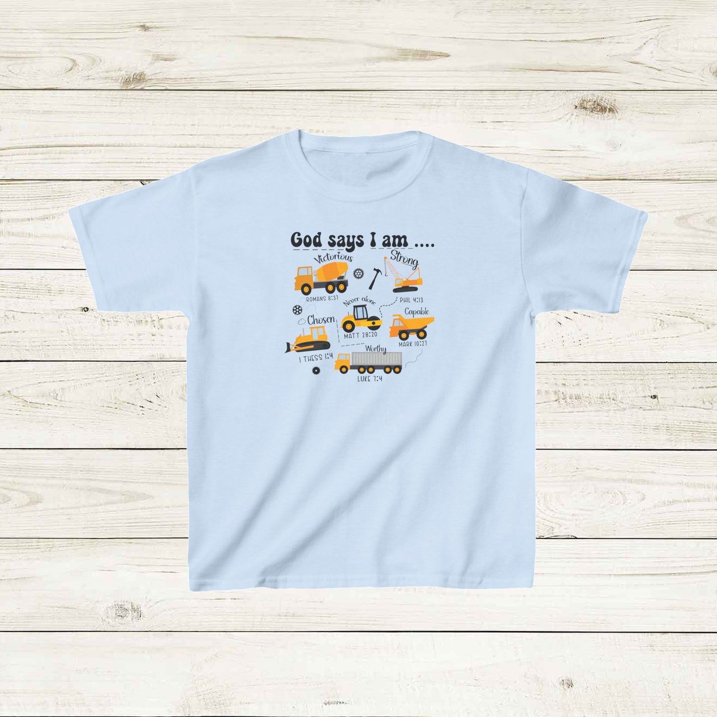 God Says Kids Heavy Cotton™ Tee