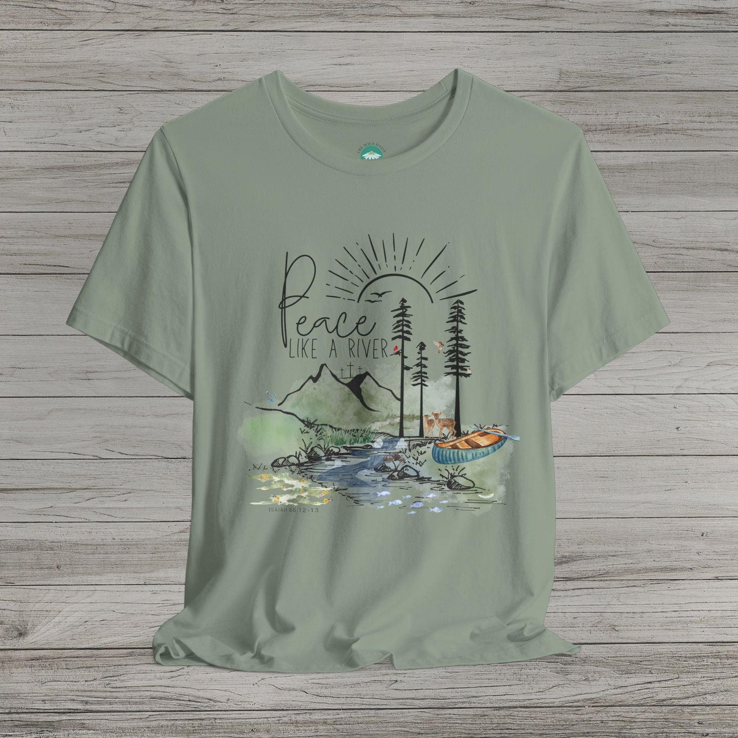 Peace Like a River Jersey Short Sleeve Tee