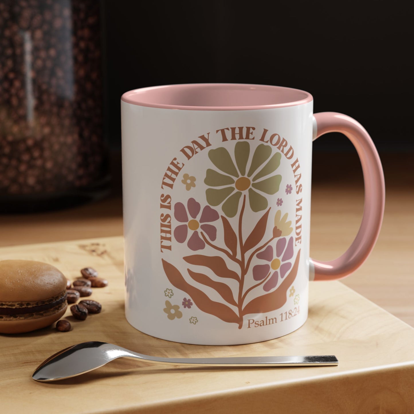 This is the Day the Lord Has Made Accent Coffee Mug (11, 15oz)