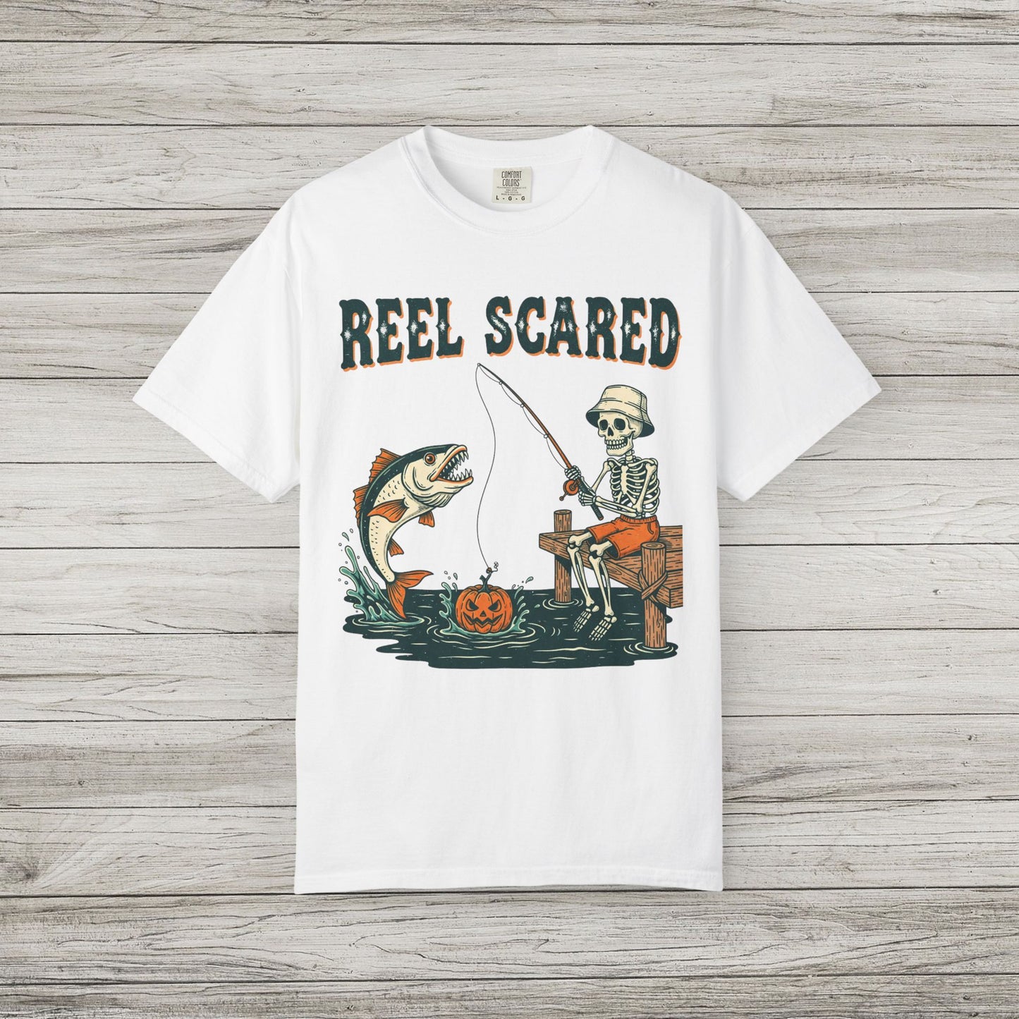 Reel Scared Comfort Colors Tee