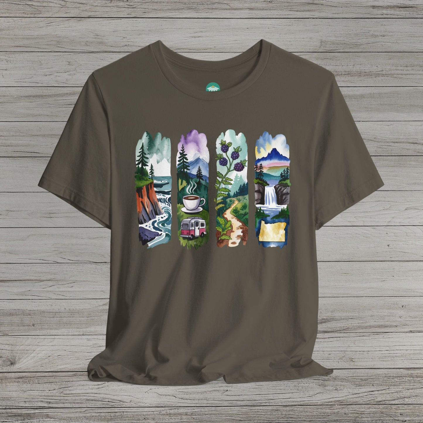 Explore Oregon Bella Canvas Short Sleeve Tee