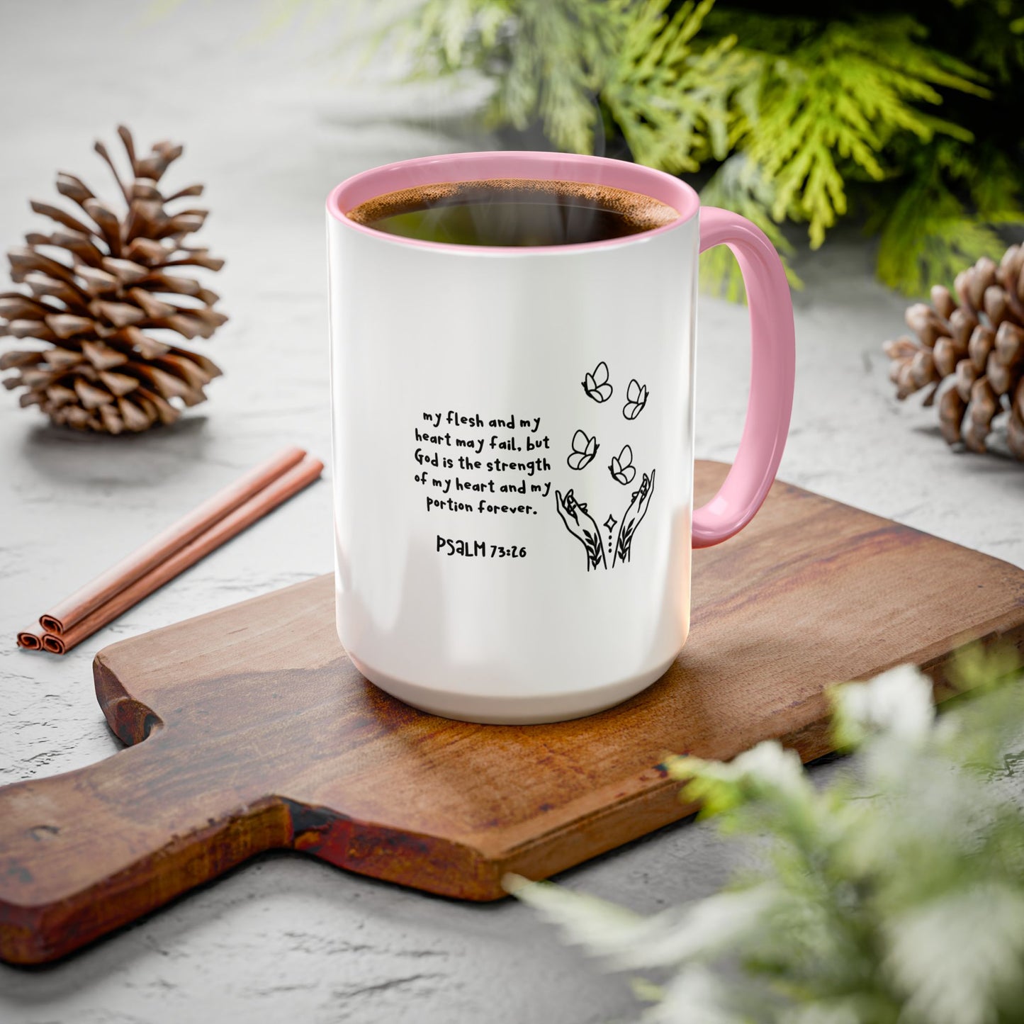 God Is My Portion Forever Coffee Mug